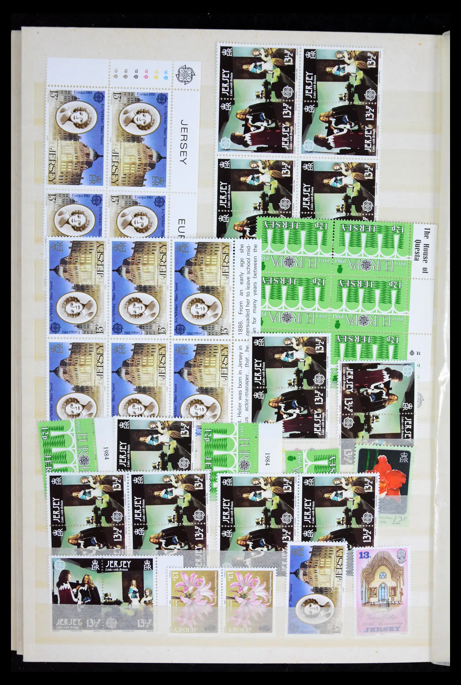42118 0028 - Stamp collection 42118 Jersey 1971-2002.
