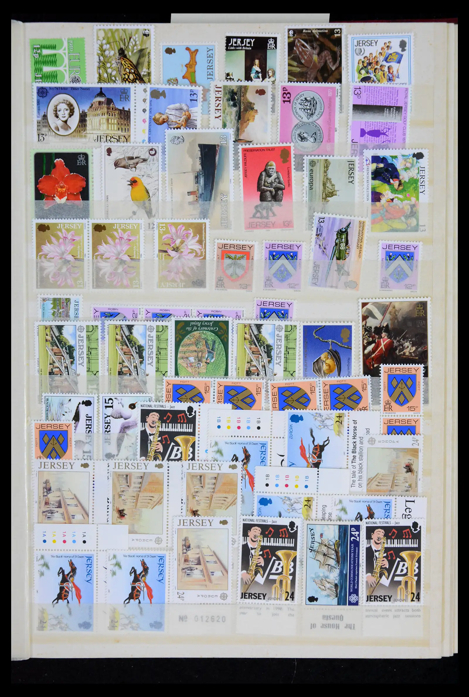 42118 0029 - Stamp collection 42118 Jersey 1971-2002.