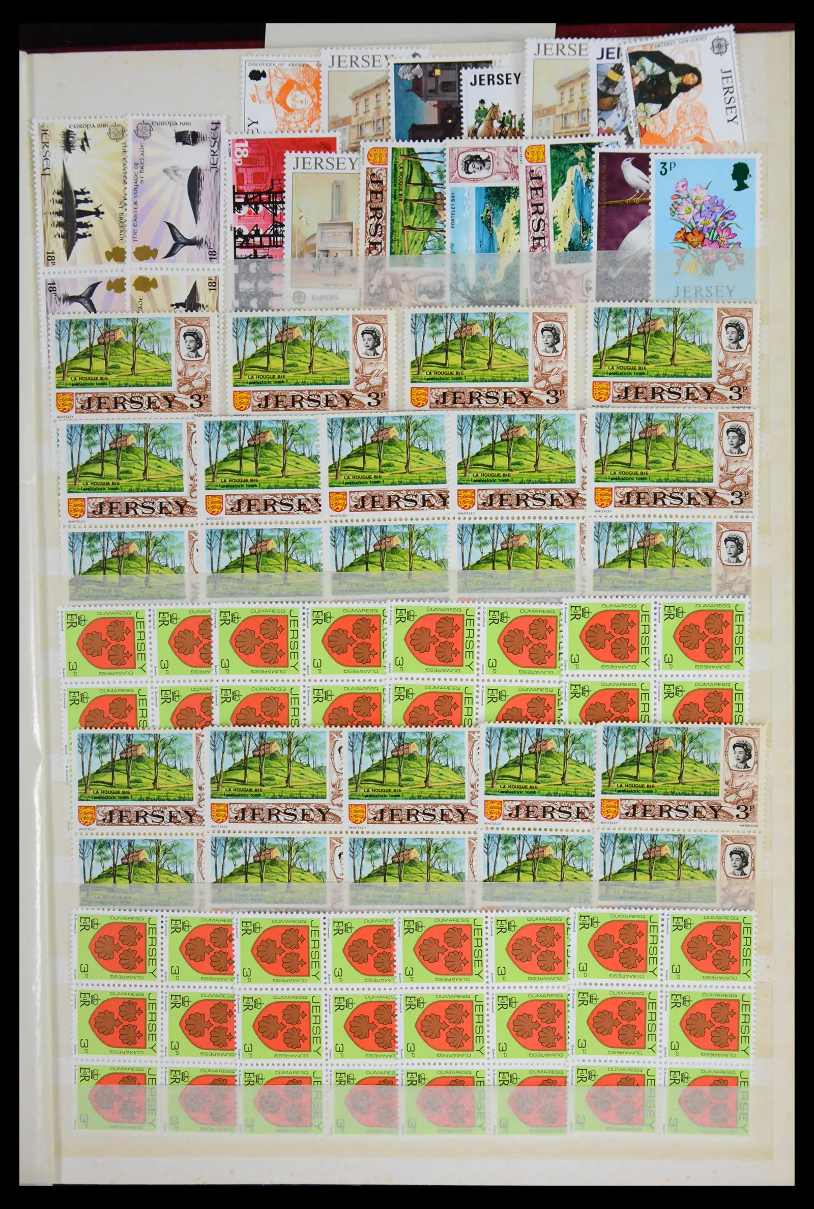 42118 0041 - Stamp collection 42118 Jersey 1971-2002.
