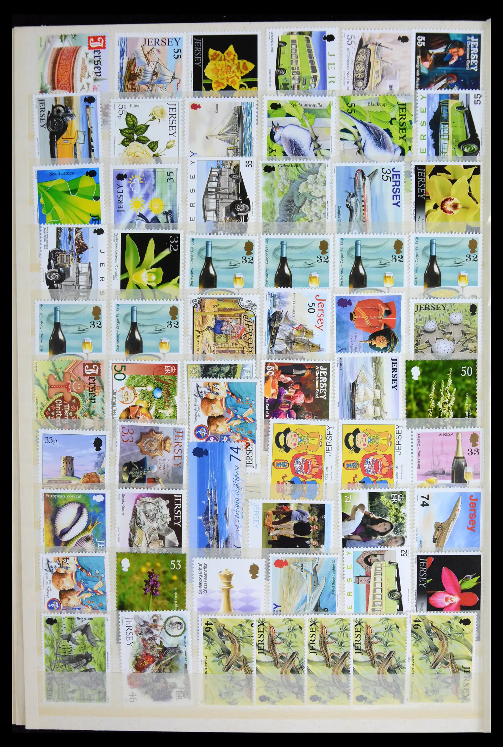 42118 0044 - Stamp collection 42118 Jersey 1971-2002.