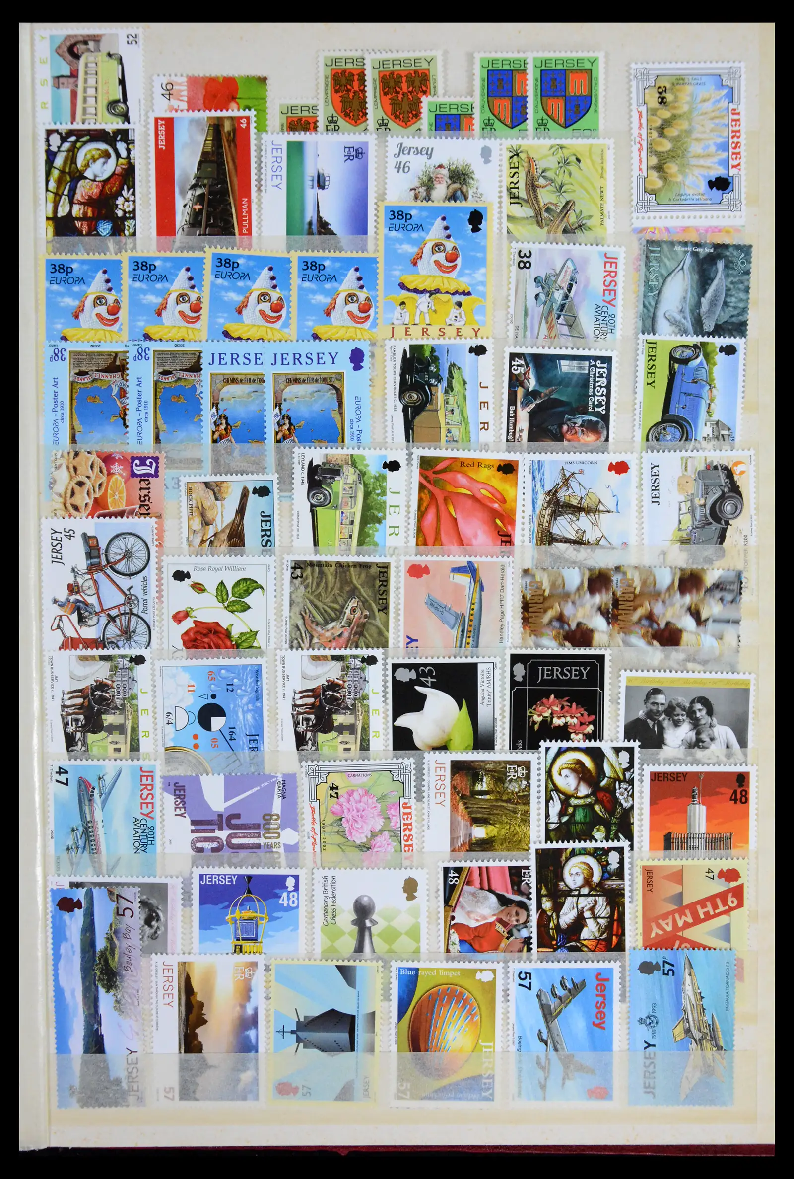 42118 0045 - Stamp collection 42118 Jersey 1971-2002.