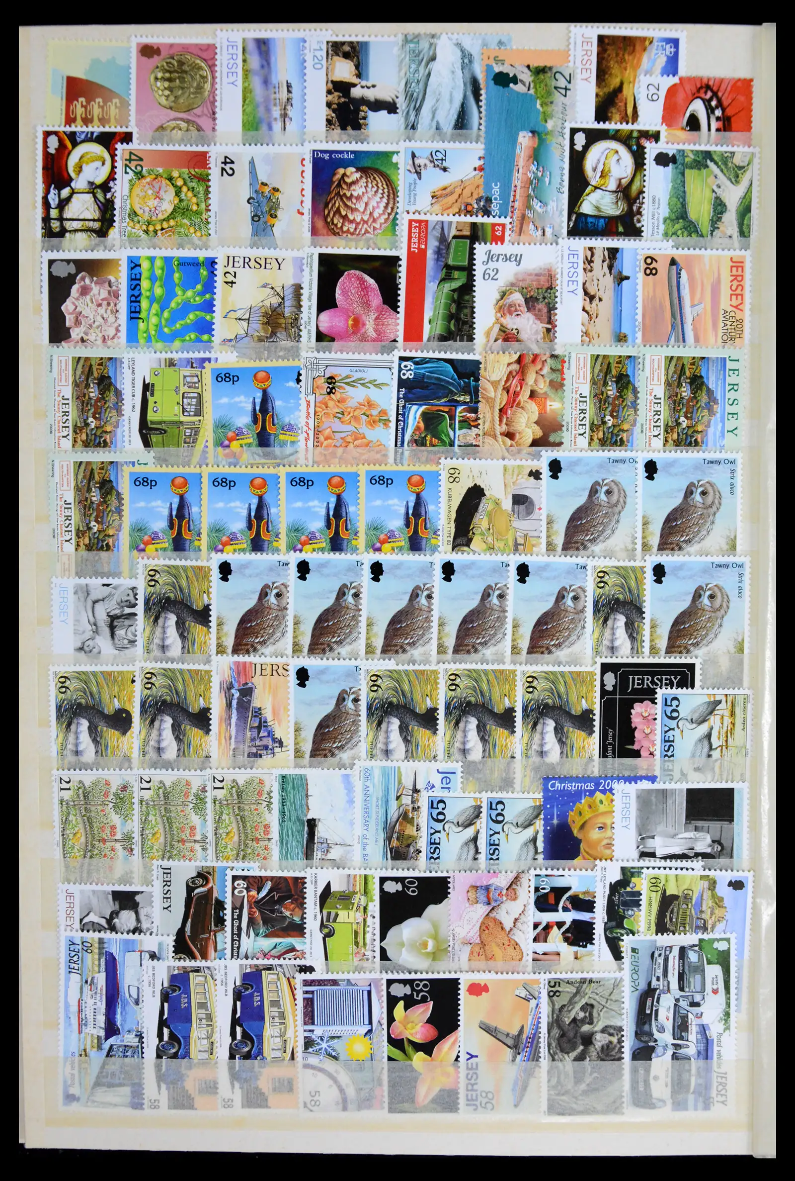 42118 0046 - Stamp collection 42118 Jersey 1971-2002.