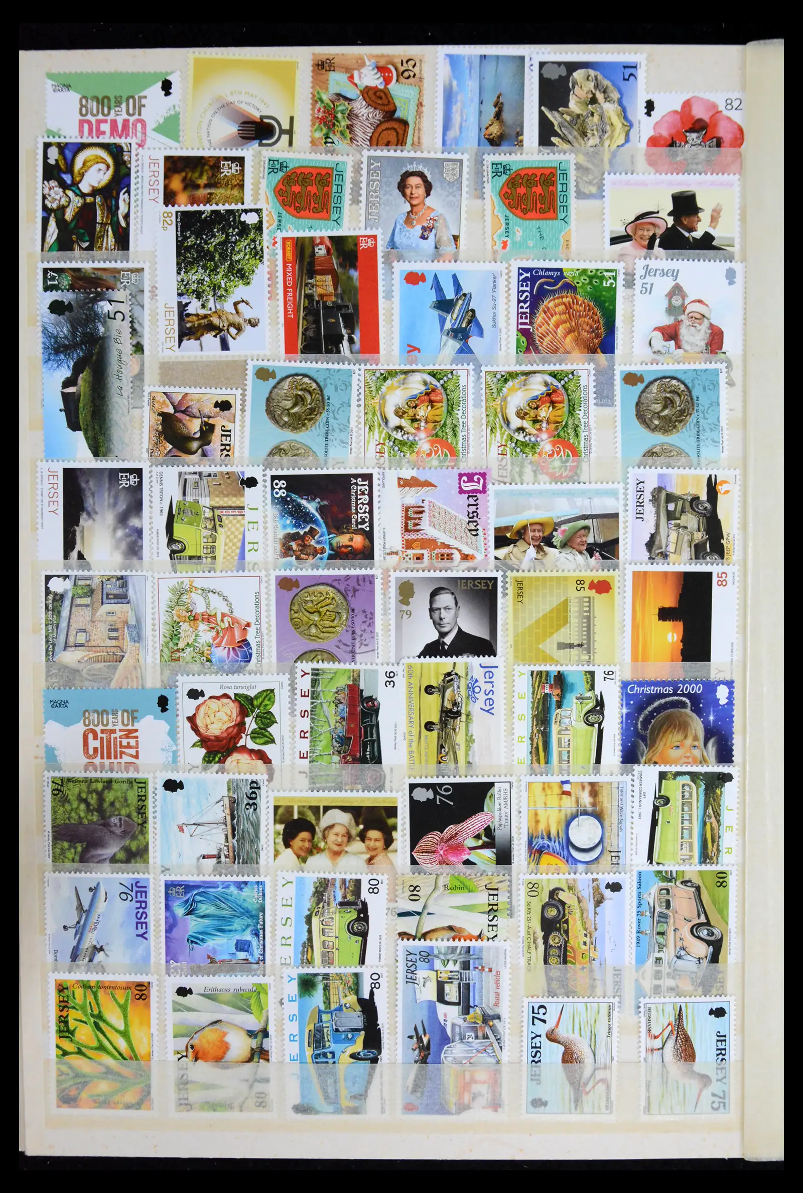 42118 0048 - Stamp collection 42118 Jersey 1971-2002.