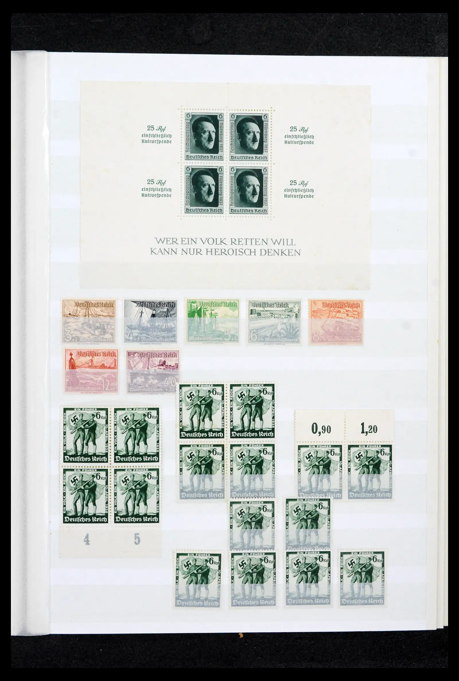 42119 0027 - Postzegelverzameling 42119 Duitse Rijk postfris 1900-1945.