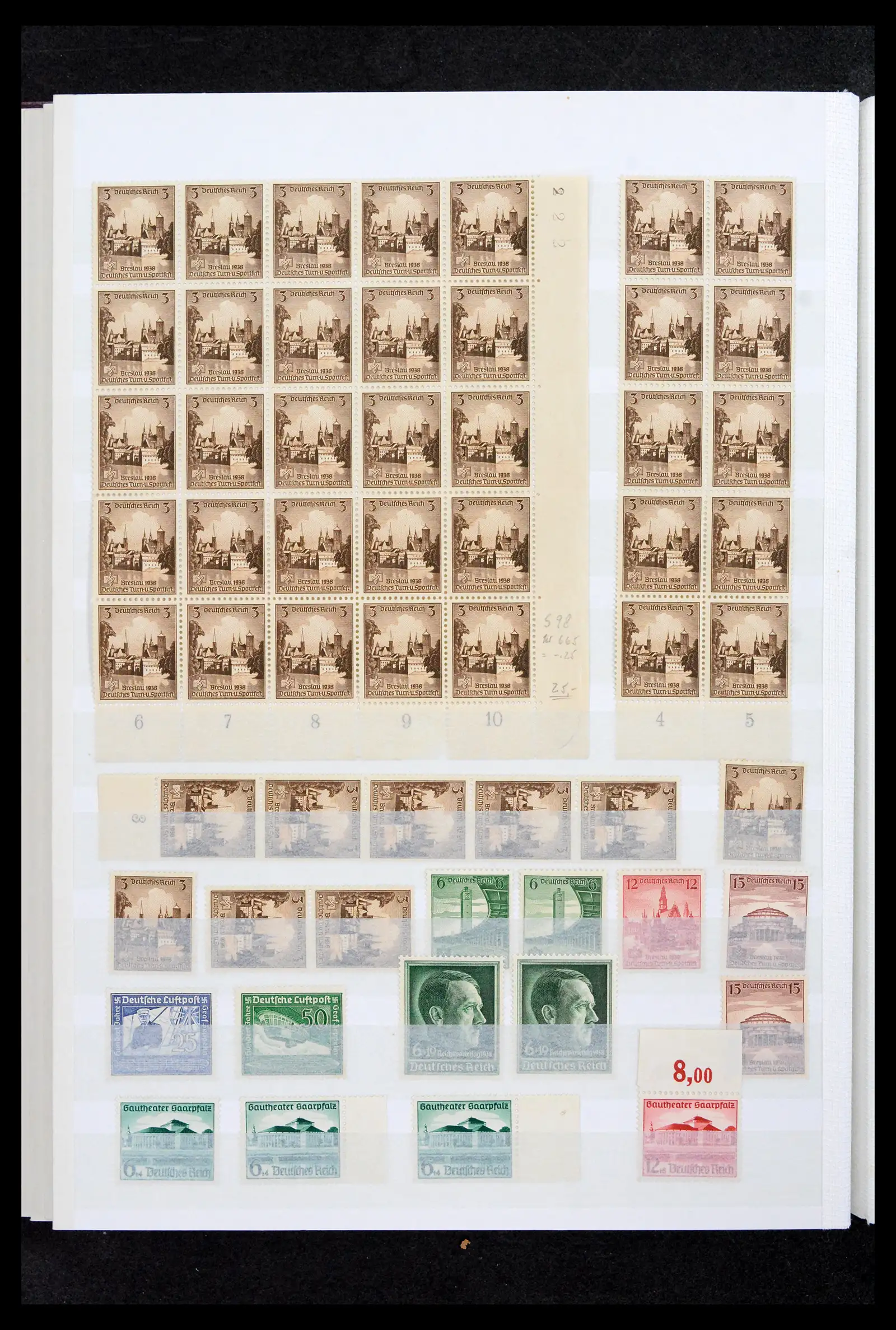 42119 0030 - Postzegelverzameling 42119 Duitse Rijk postfris 1900-1945.