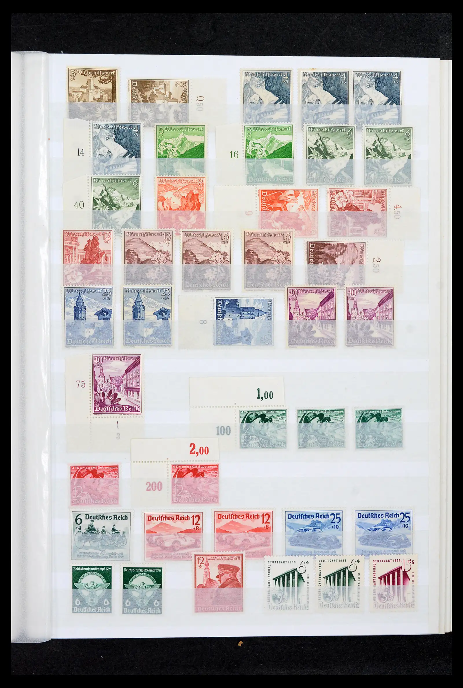 42119 0031 - Postzegelverzameling 42119 Duitse Rijk postfris 1900-1945.