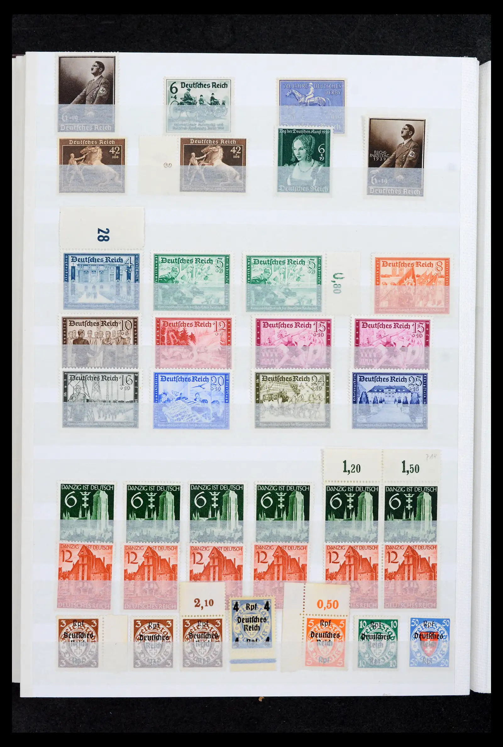 42119 0032 - Postzegelverzameling 42119 Duitse Rijk postfris 1900-1945.