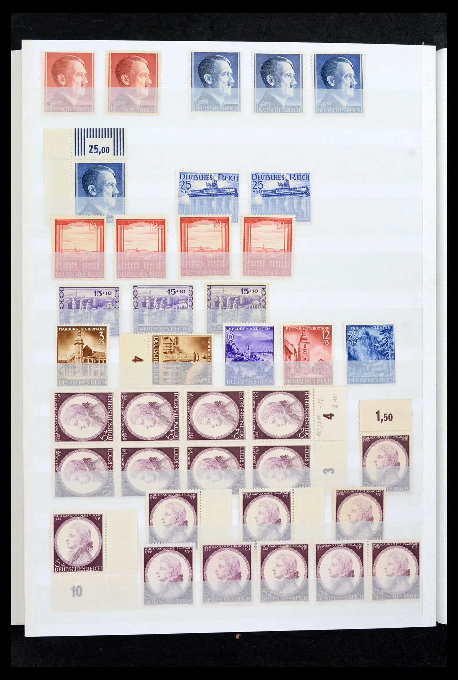 42119 0038 - Postzegelverzameling 42119 Duitse Rijk postfris 1900-1945.