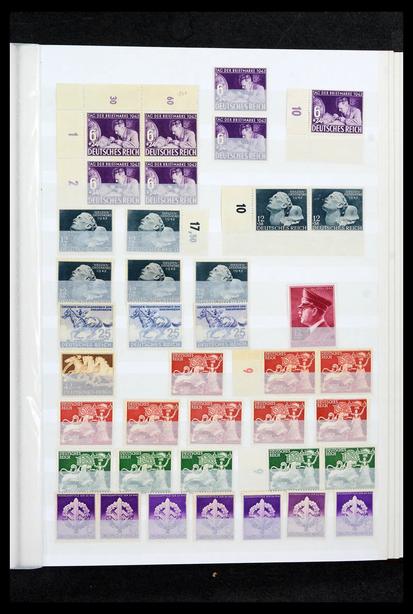42119 0039 - Postzegelverzameling 42119 Duitse Rijk postfris 1900-1945.