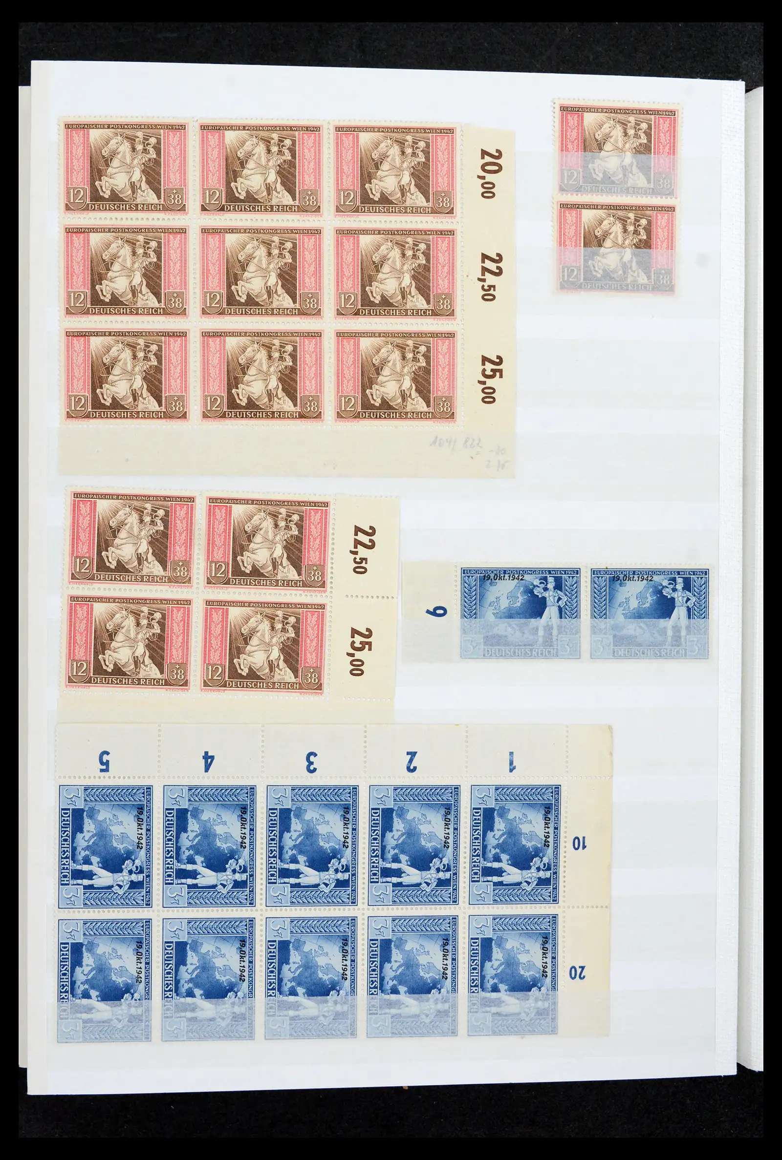 42119 0042 - Postzegelverzameling 42119 Duitse Rijk postfris 1900-1945.
