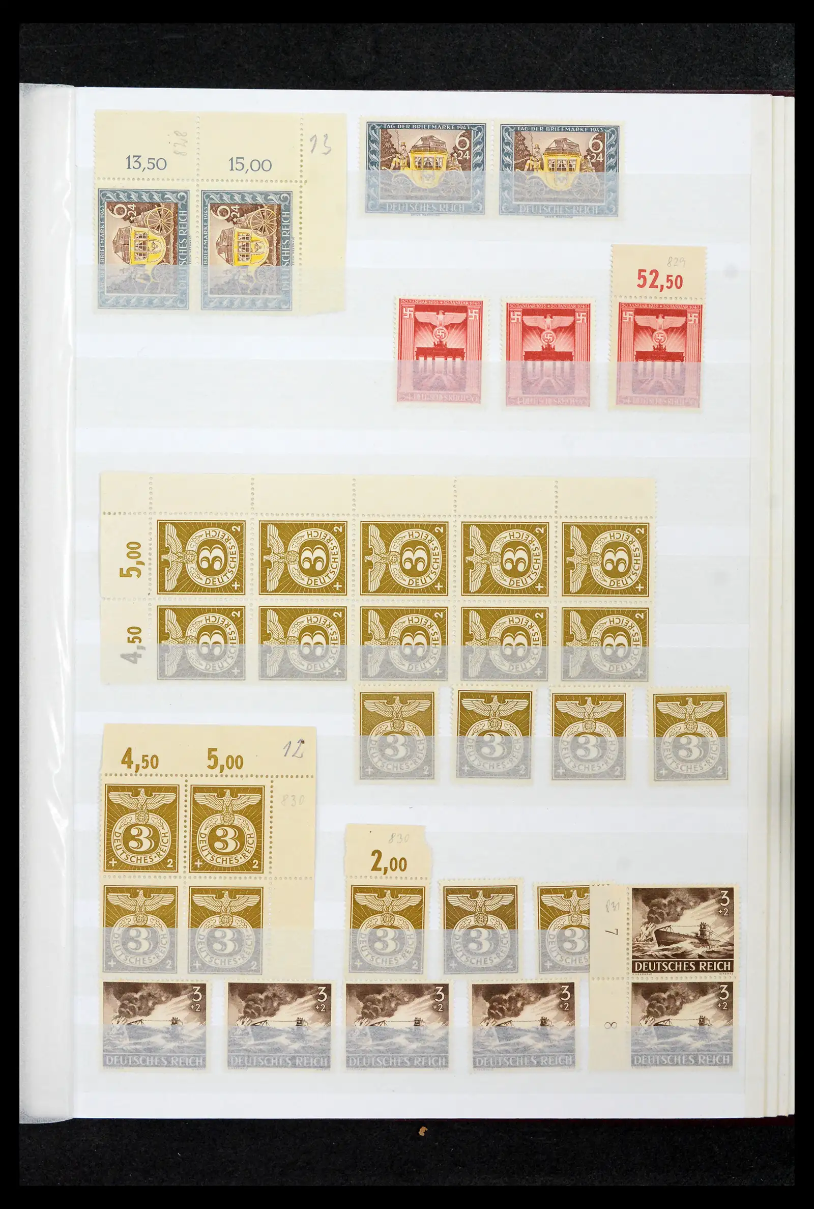 42119 0045 - Postzegelverzameling 42119 Duitse Rijk postfris 1900-1945.