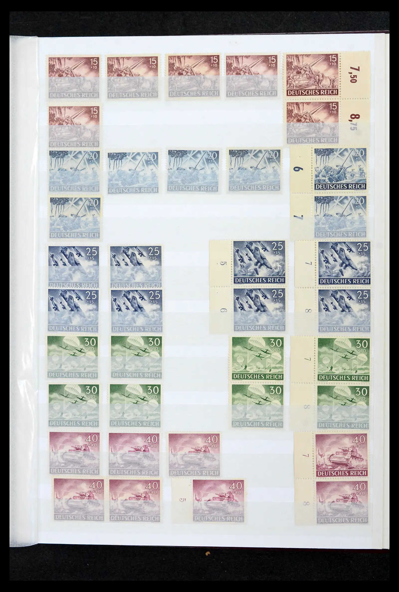42119 0047 - Postzegelverzameling 42119 Duitse Rijk postfris 1900-1945.