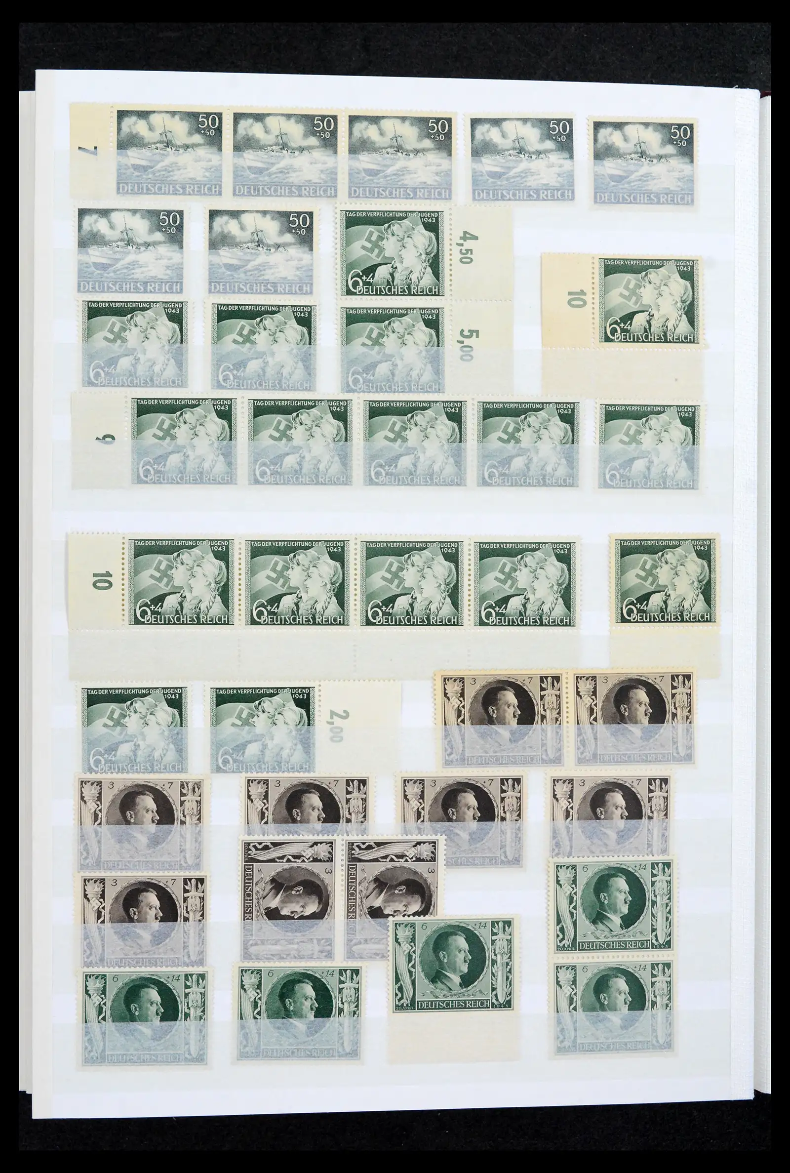 42119 0048 - Postzegelverzameling 42119 Duitse Rijk postfris 1900-1945.