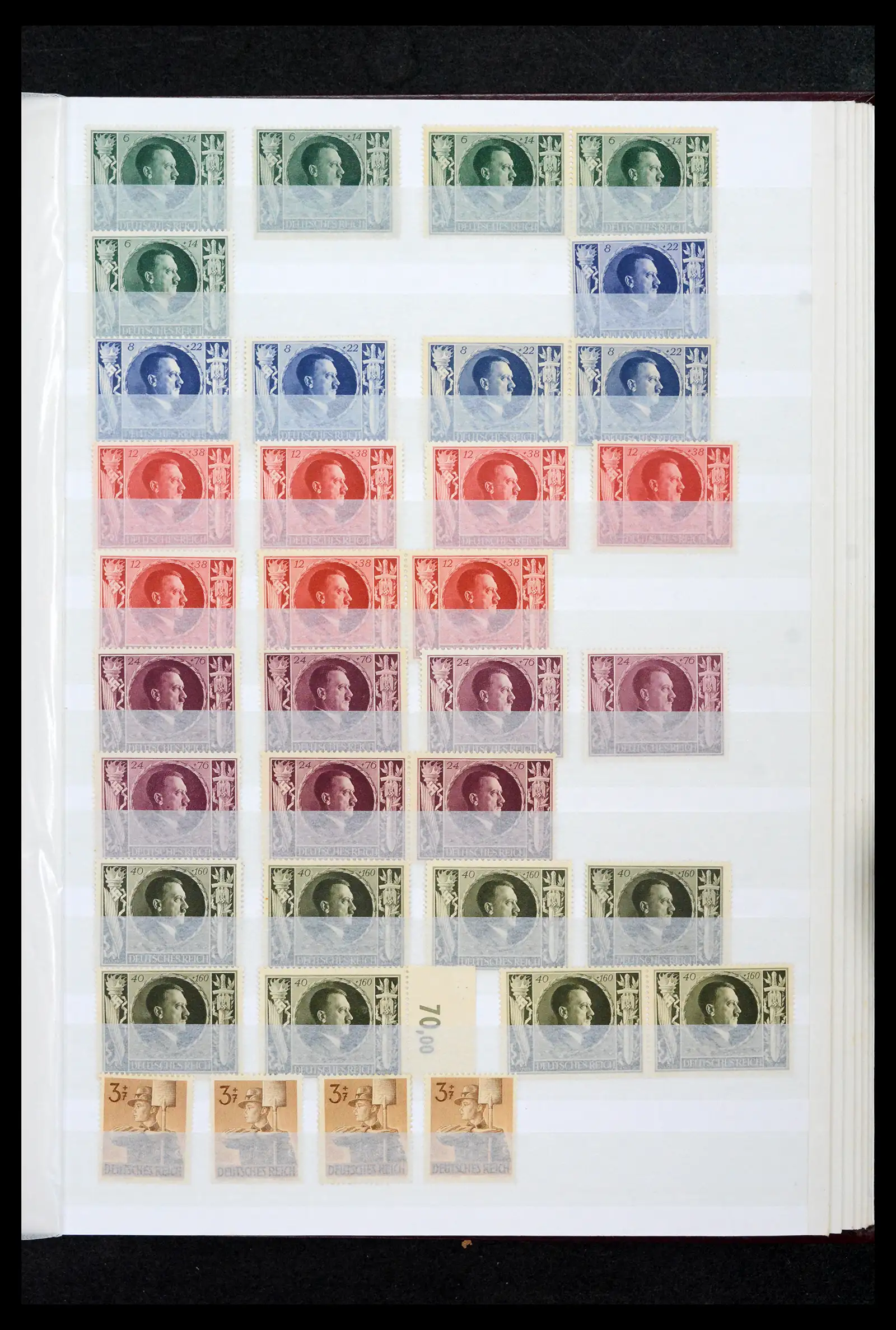 42119 0049 - Postzegelverzameling 42119 Duitse Rijk postfris 1900-1945.