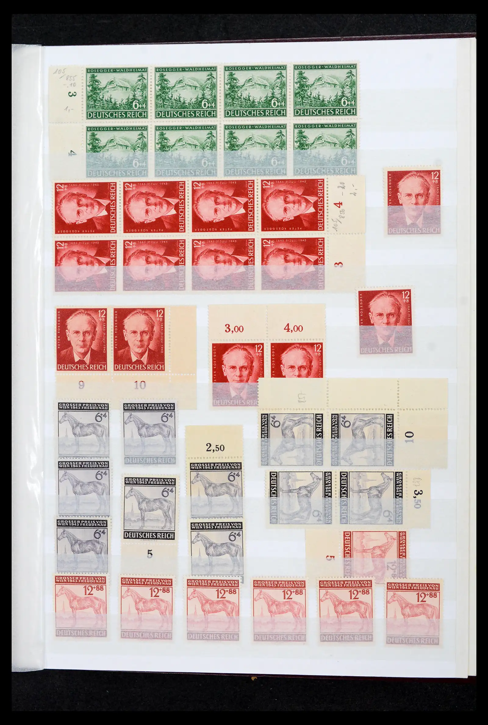 42119 0051 - Postzegelverzameling 42119 Duitse Rijk postfris 1900-1945.