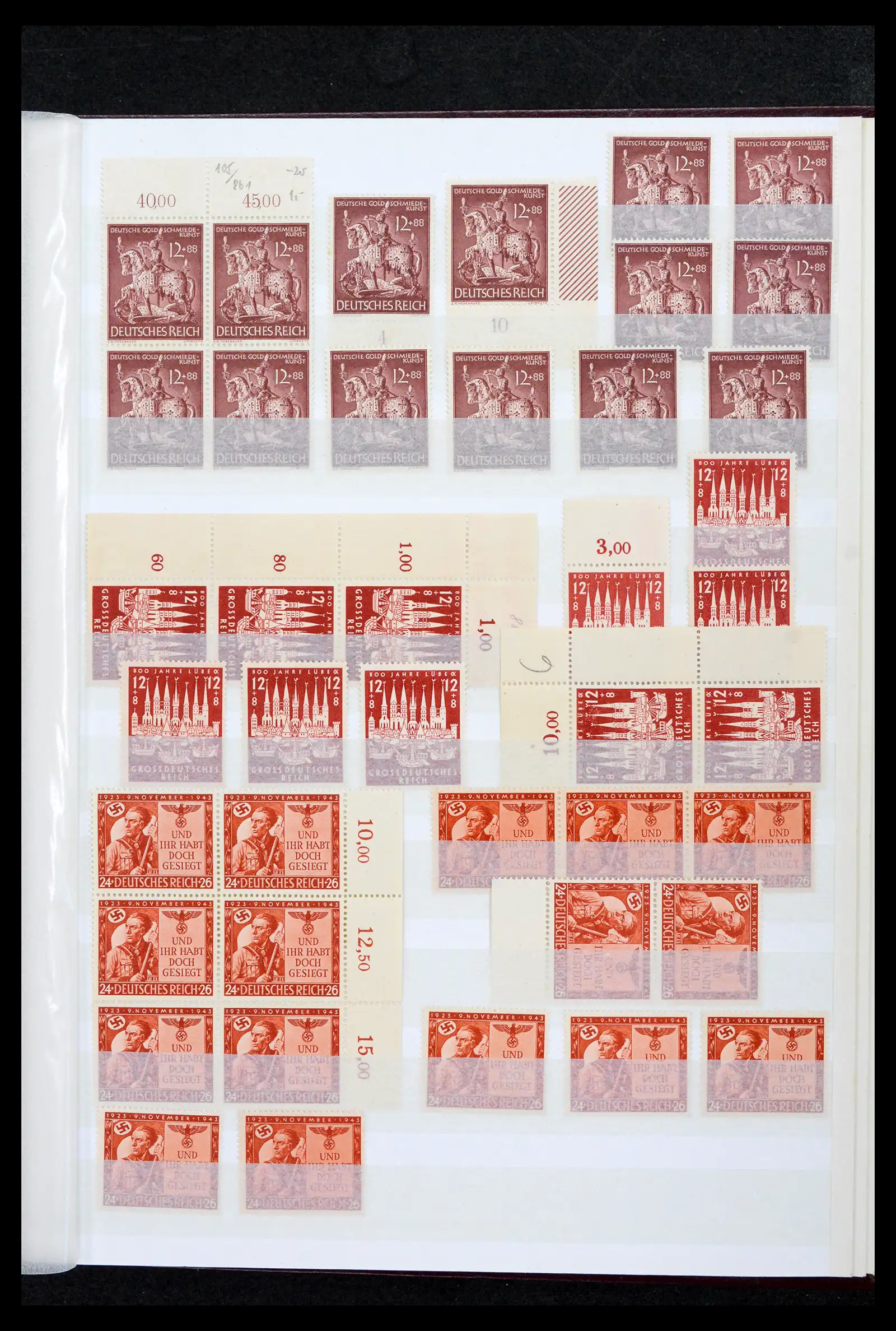 42119 0053 - Postzegelverzameling 42119 Duitse Rijk postfris 1900-1945.