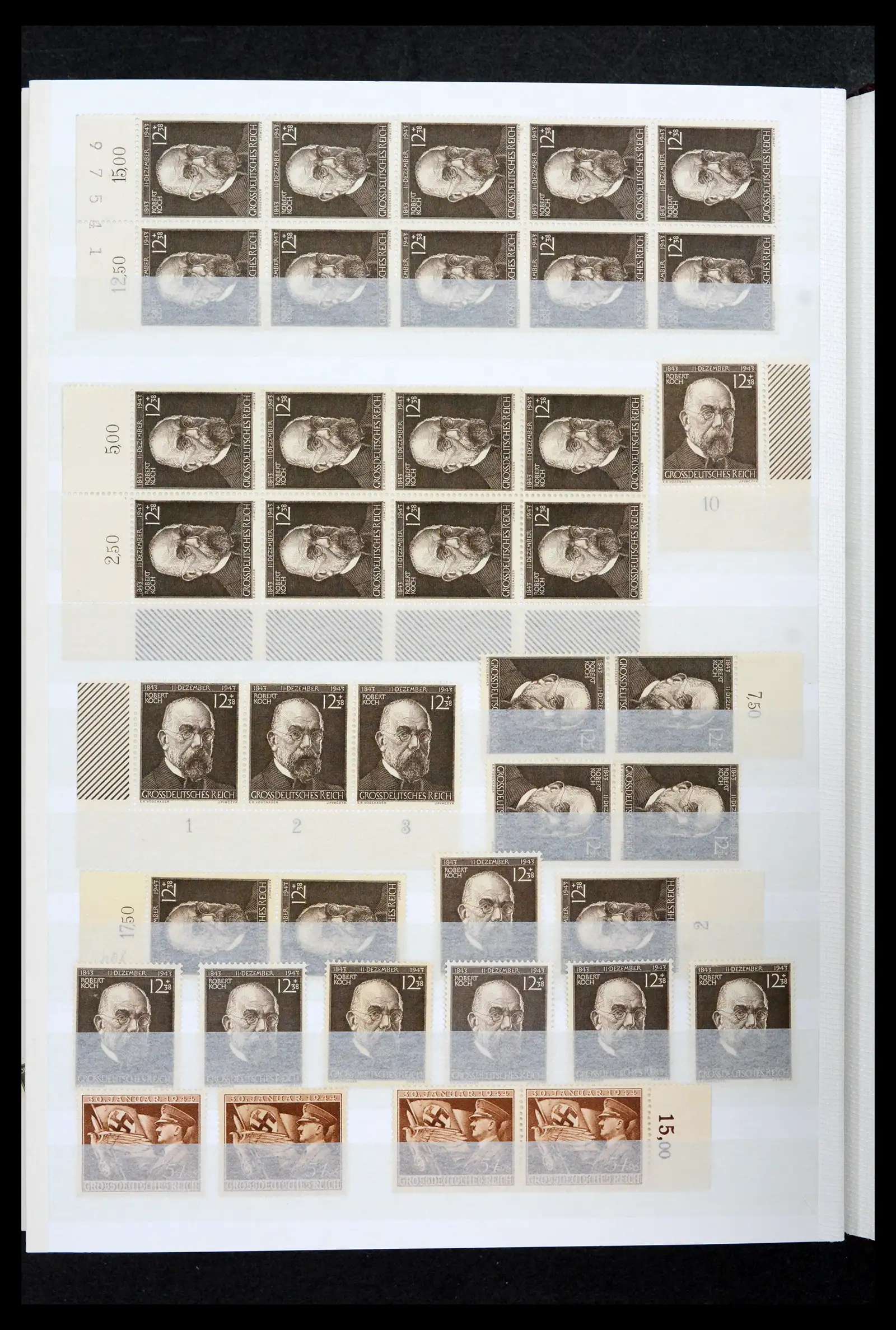 42119 0054 - Postzegelverzameling 42119 Duitse Rijk postfris 1900-1945.