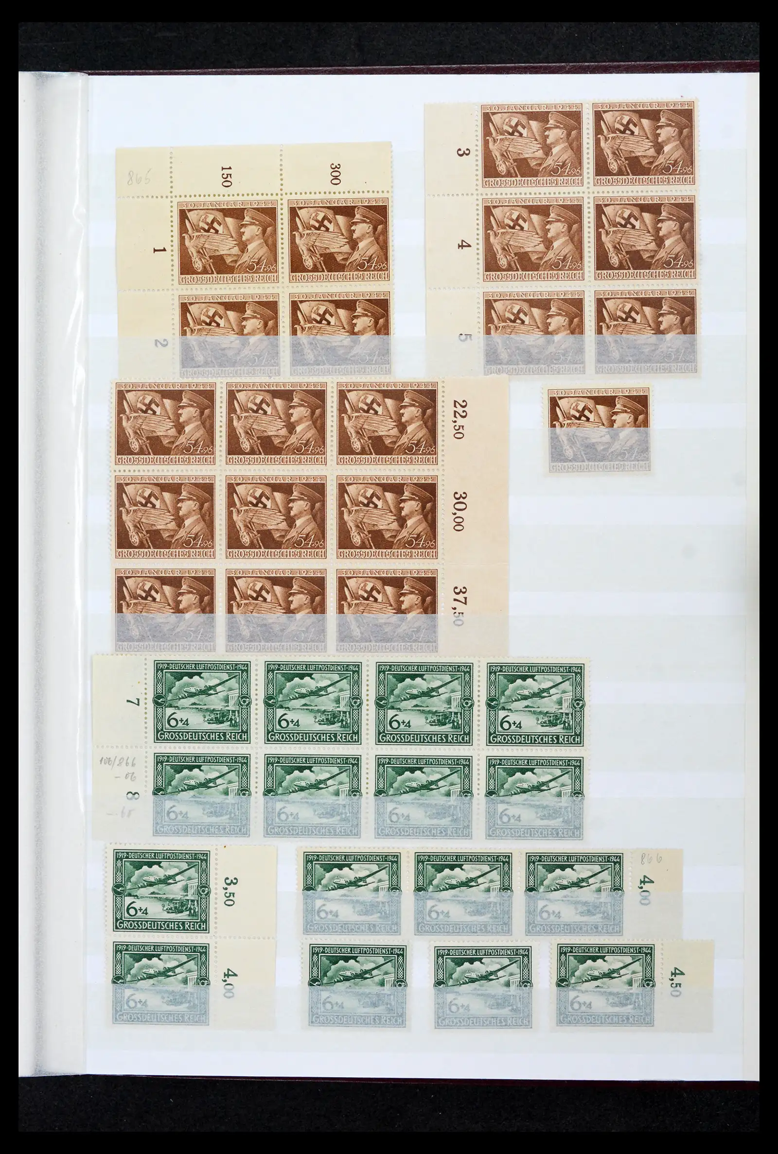 42119 0055 - Postzegelverzameling 42119 Duitse Rijk postfris 1900-1945.