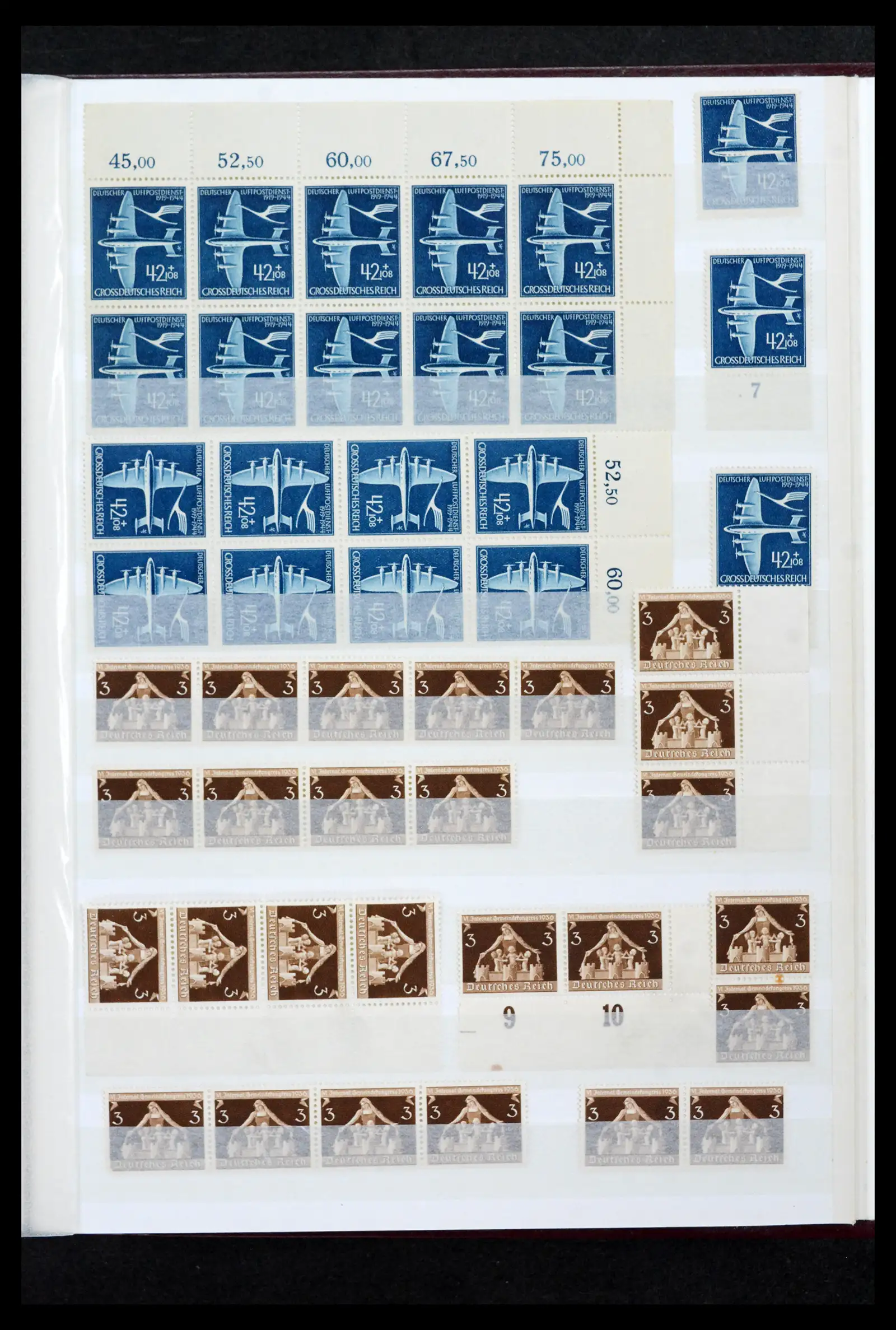42119 0057 - Postzegelverzameling 42119 Duitse Rijk postfris 1900-1945.