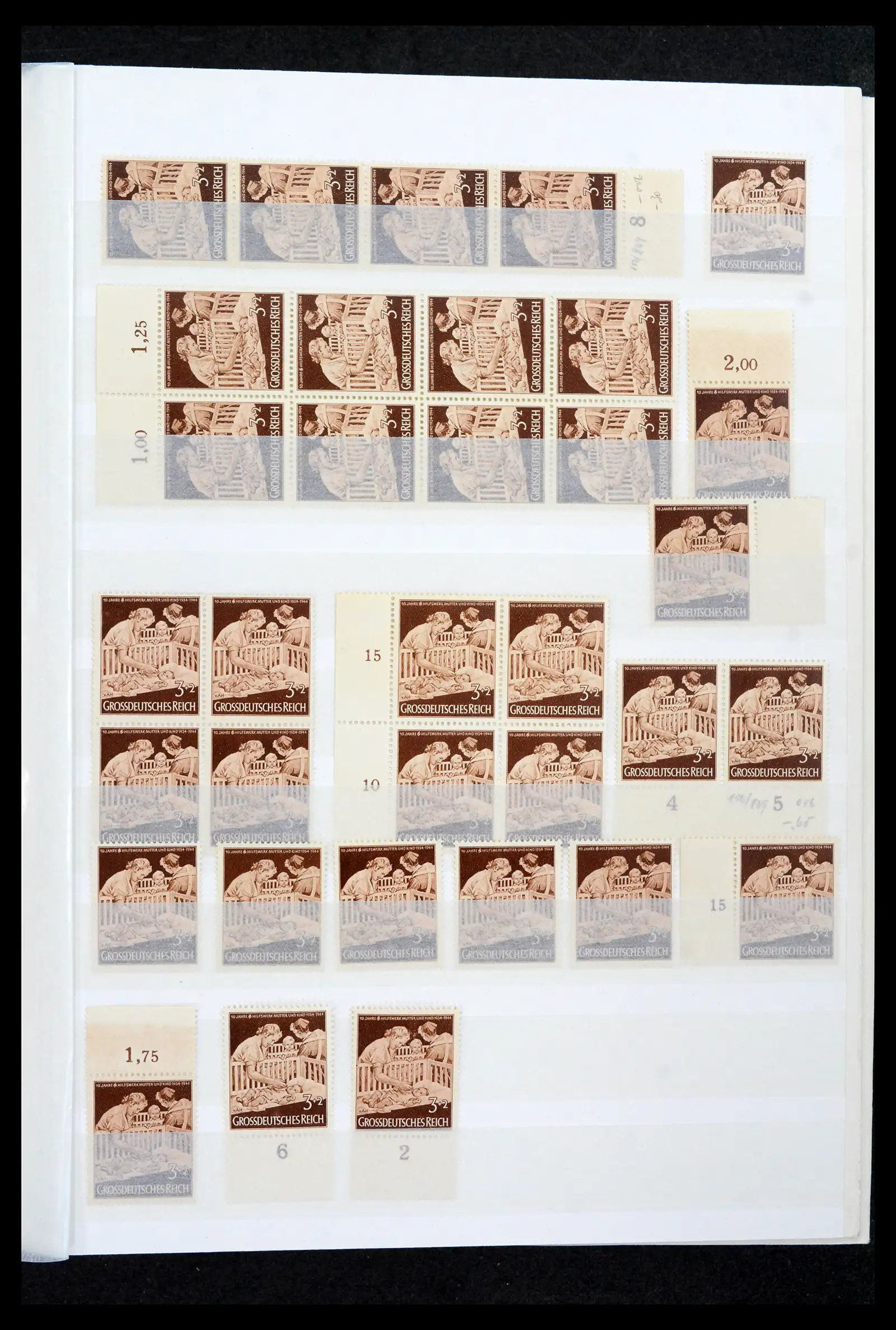 42119 0061 - Postzegelverzameling 42119 Duitse Rijk postfris 1900-1945.