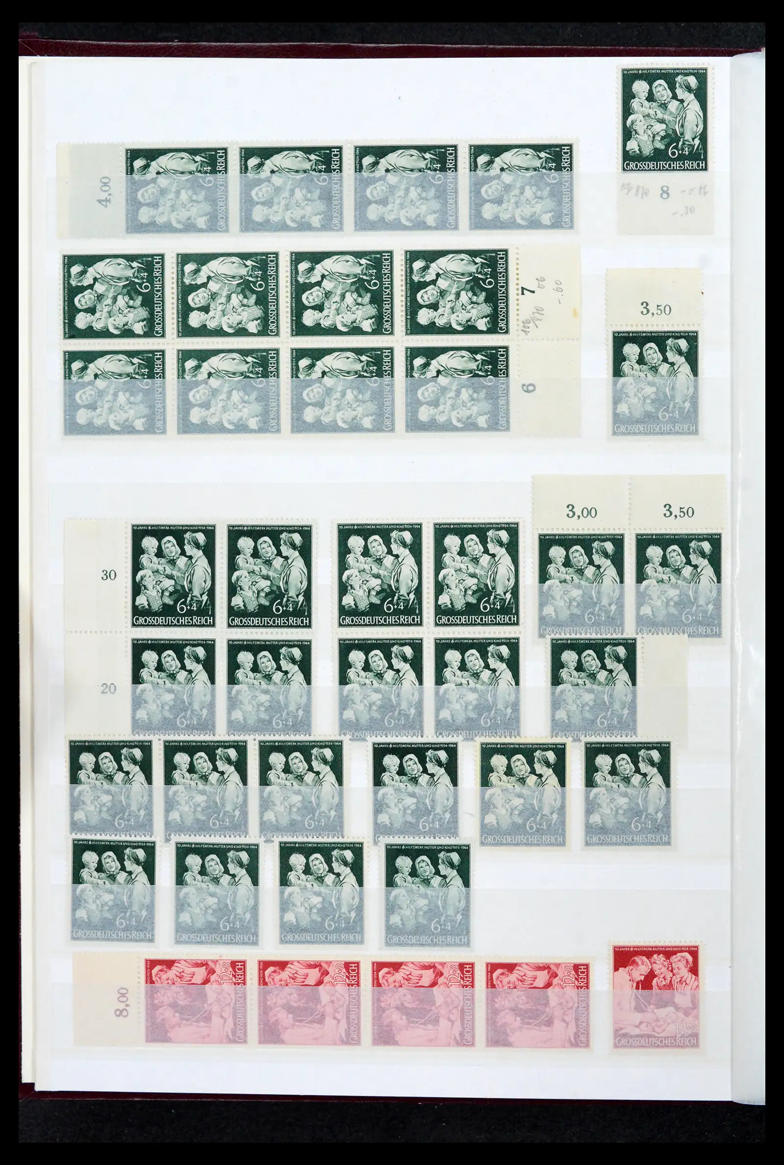 42119 0062 - Postzegelverzameling 42119 Duitse Rijk postfris 1900-1945.