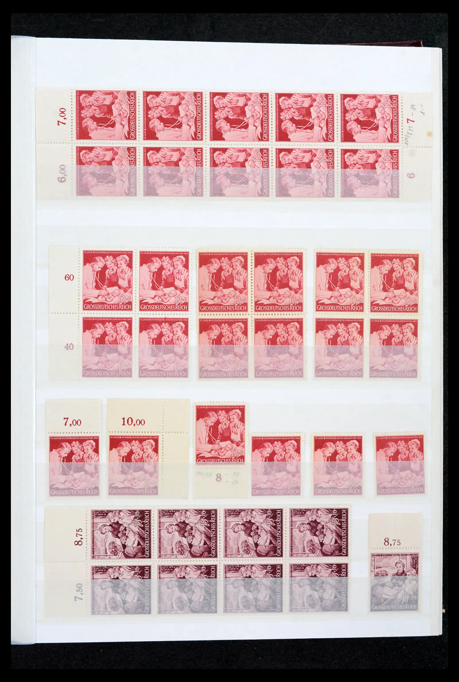 42119 0063 - Postzegelverzameling 42119 Duitse Rijk postfris 1900-1945.