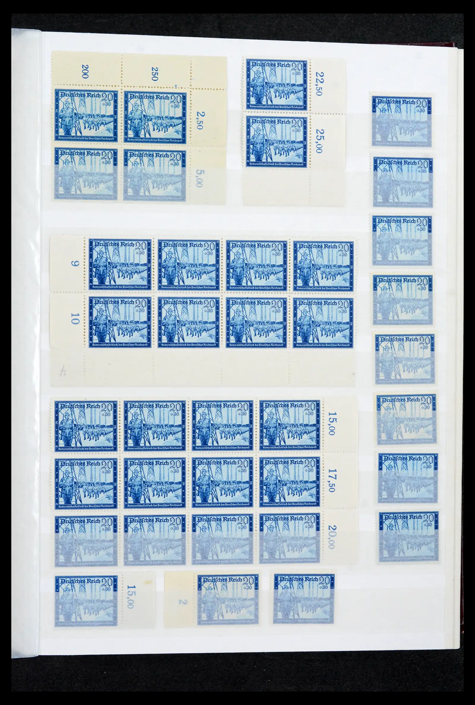 42119 0073 - Postzegelverzameling 42119 Duitse Rijk postfris 1900-1945.