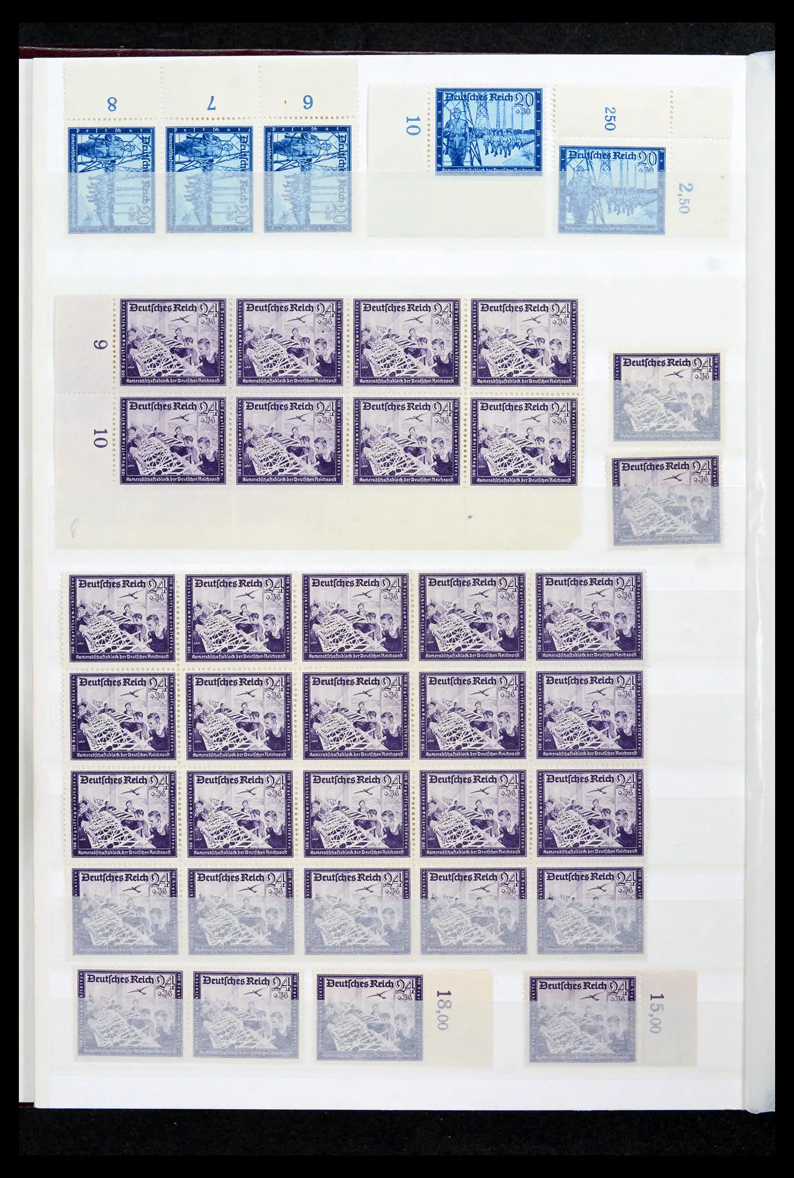 42119 0074 - Postzegelverzameling 42119 Duitse Rijk postfris 1900-1945.