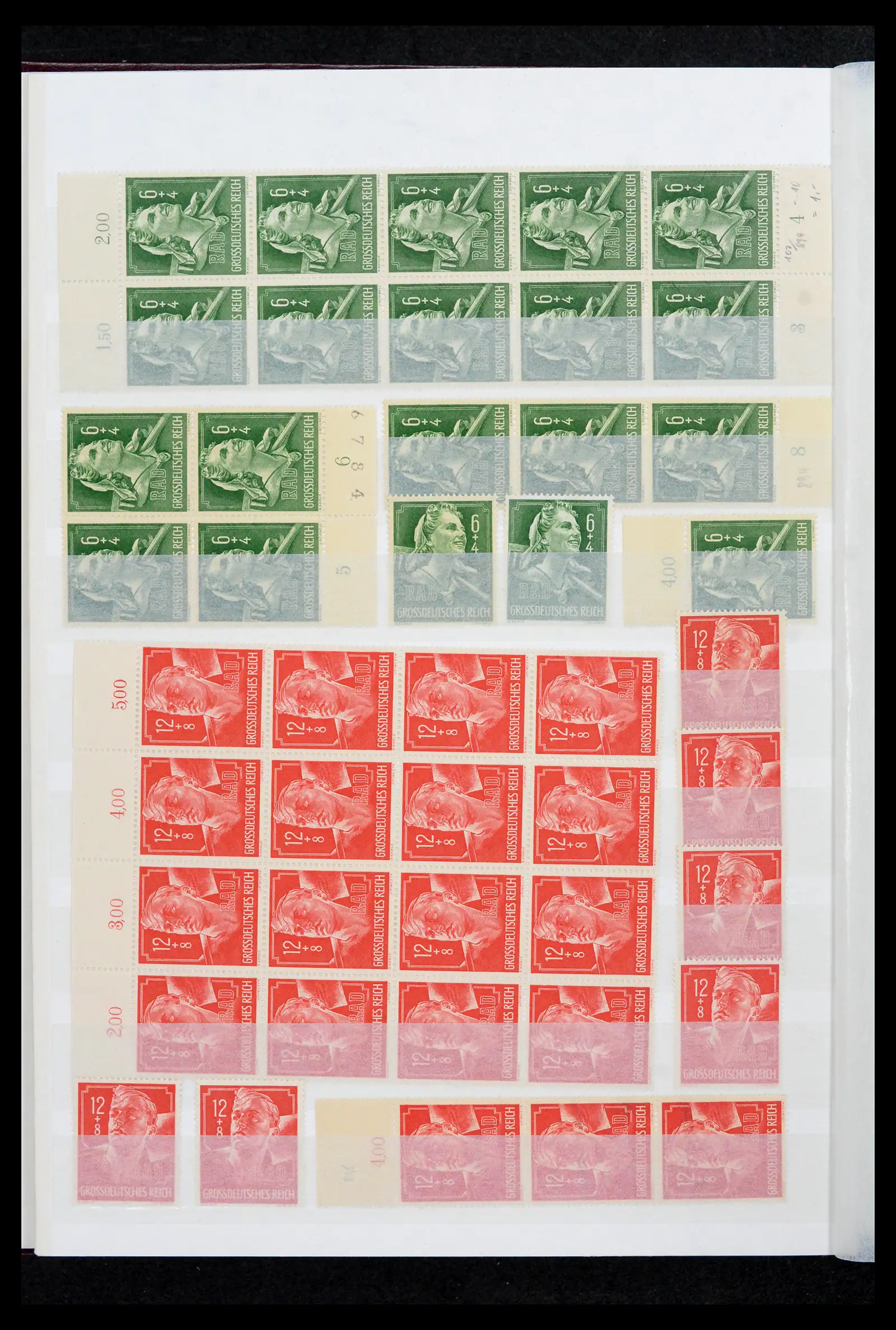 42119 0076 - Postzegelverzameling 42119 Duitse Rijk postfris 1900-1945.