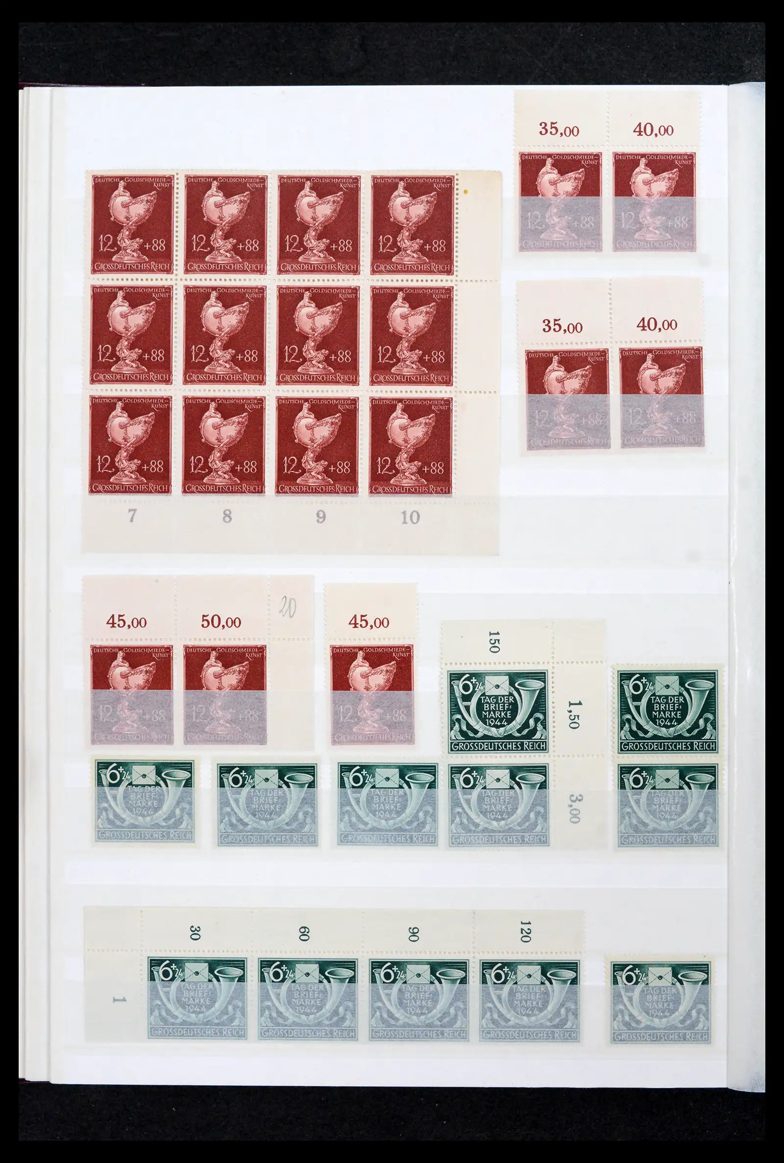 42119 0086 - Postzegelverzameling 42119 Duitse Rijk postfris 1900-1945.