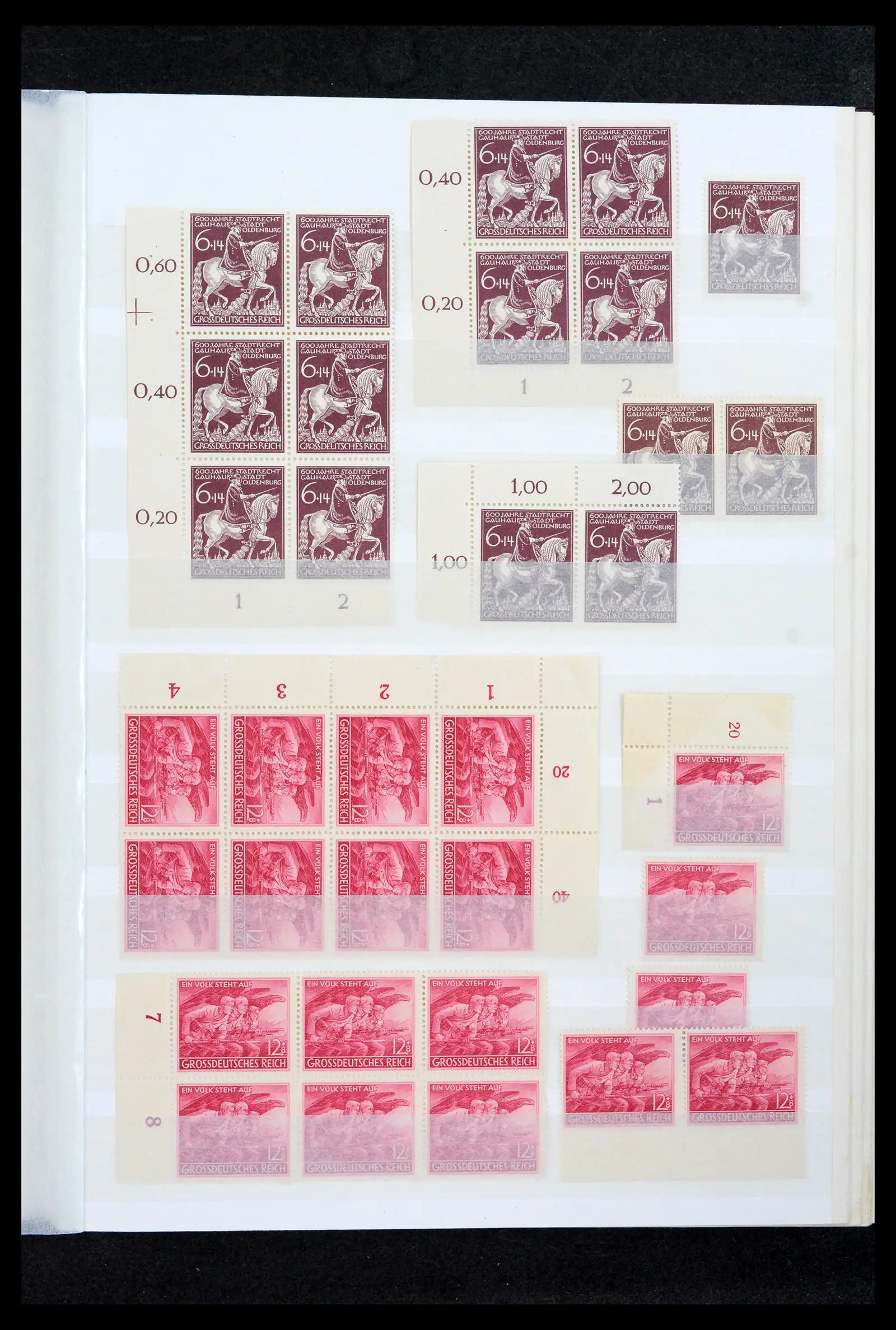 42119 0089 - Postzegelverzameling 42119 Duitse Rijk postfris 1900-1945.