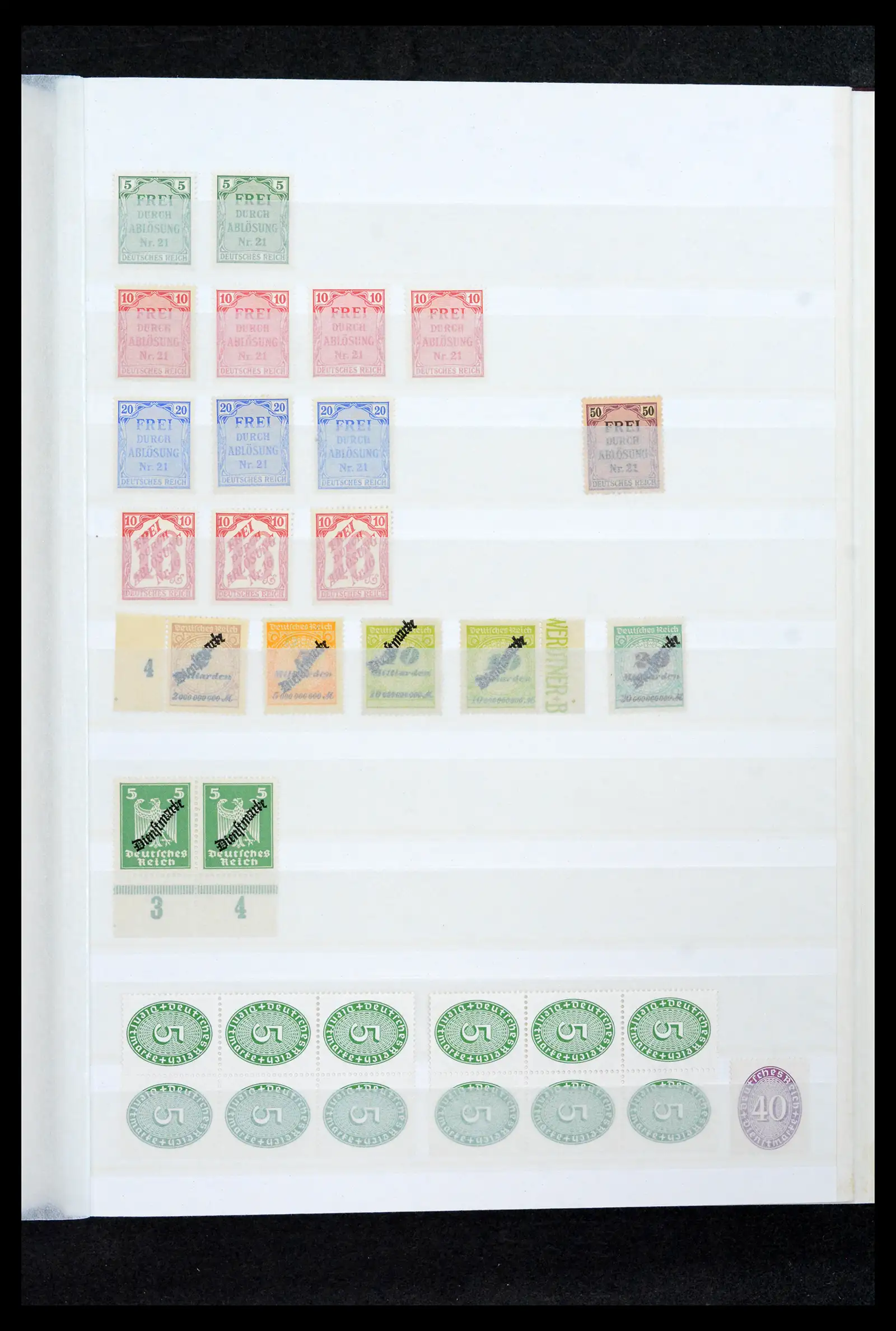 42119 0091 - Postzegelverzameling 42119 Duitse Rijk postfris 1900-1945.