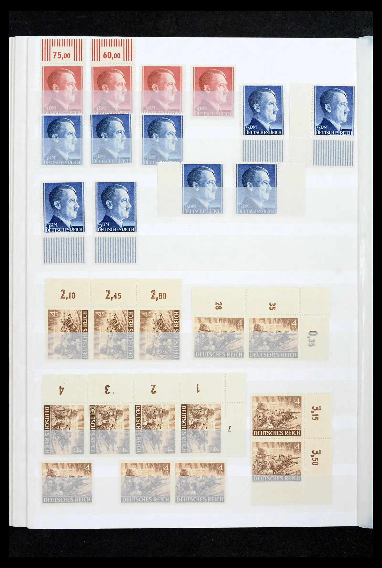 42119 0100 - Postzegelverzameling 42119 Duitse Rijk postfris 1900-1945.