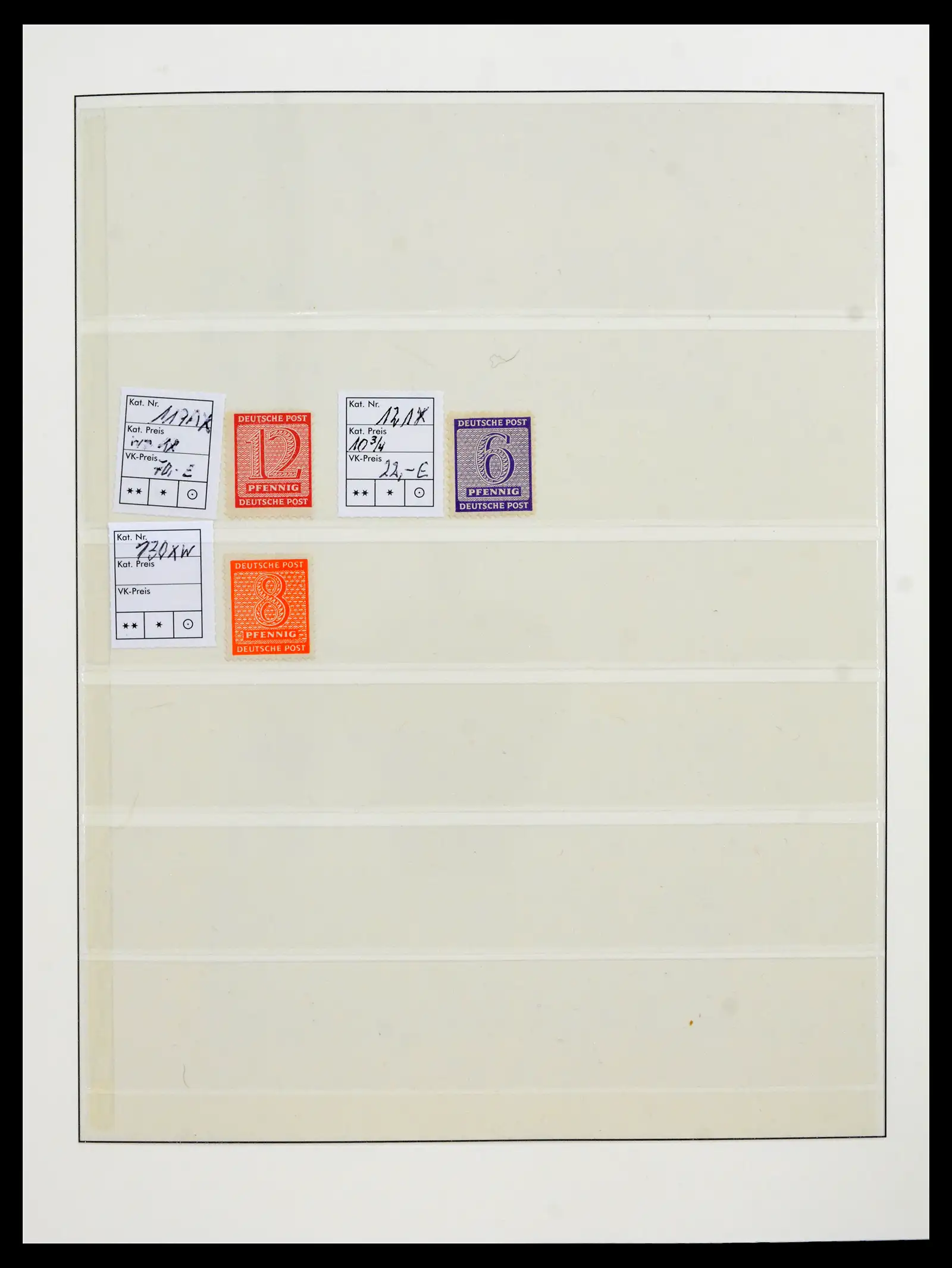 42122 0005 - Stamp collection 42122 Duitse Zones 1945-1948.
