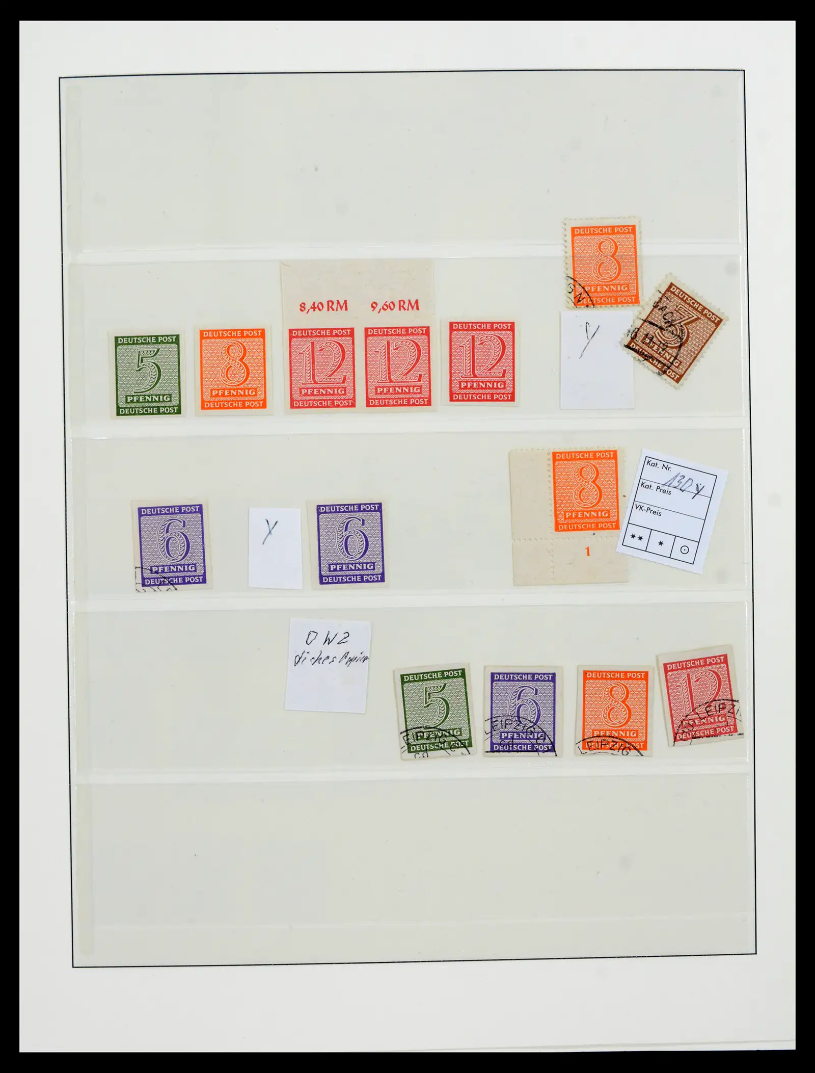 42122 0011 - Stamp collection 42122 Duitse Zones 1945-1948.