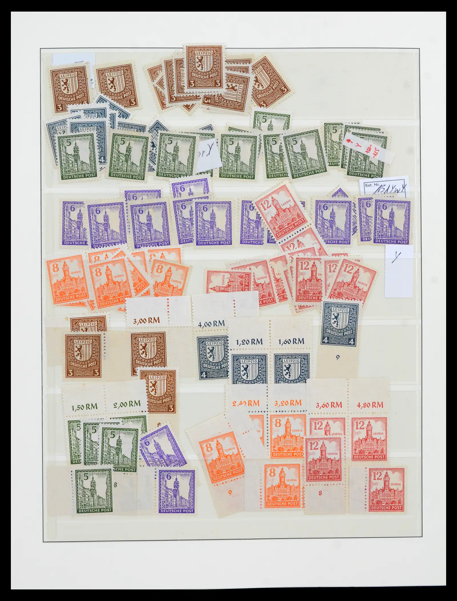 42122 0023 - Postzegelverzameling 42122 Duitse Zones 1945-1948.