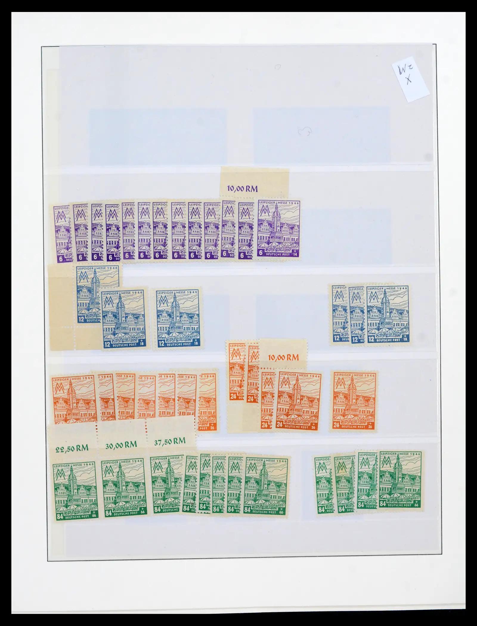 42122 0025 - Postzegelverzameling 42122 Duitse Zones 1945-1948.