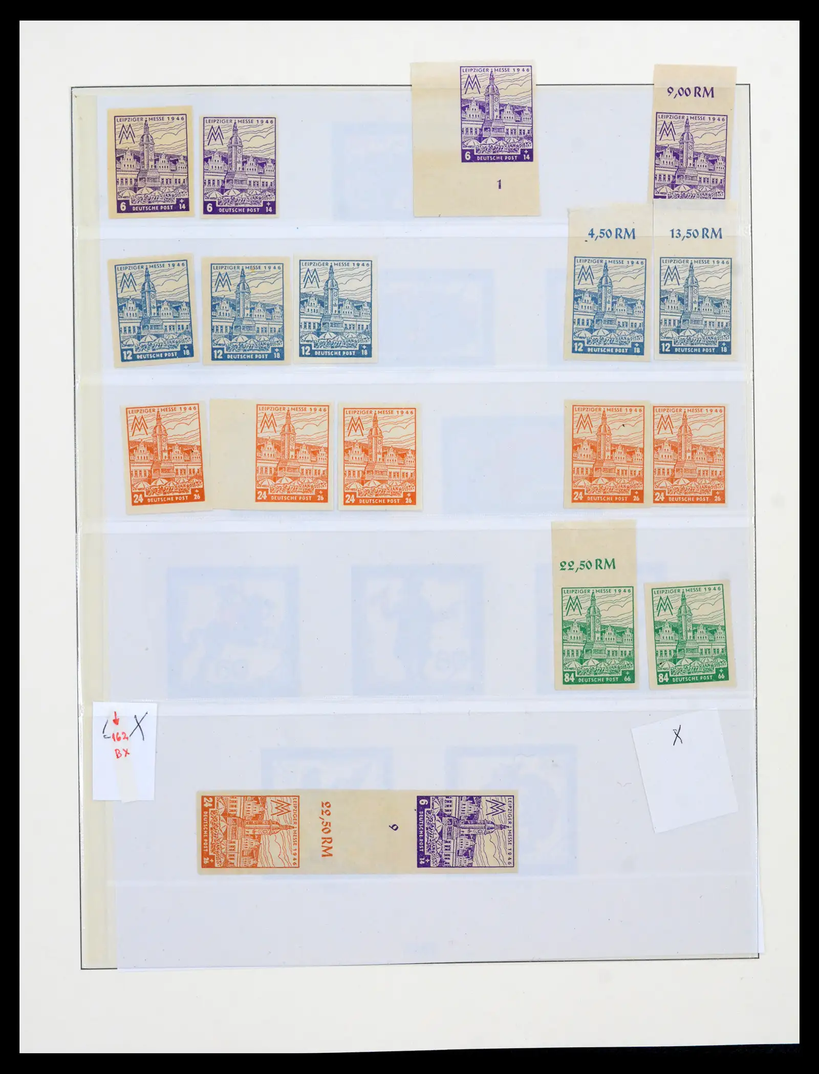 42122 0026 - Postzegelverzameling 42122 Duitse Zones 1945-1948.