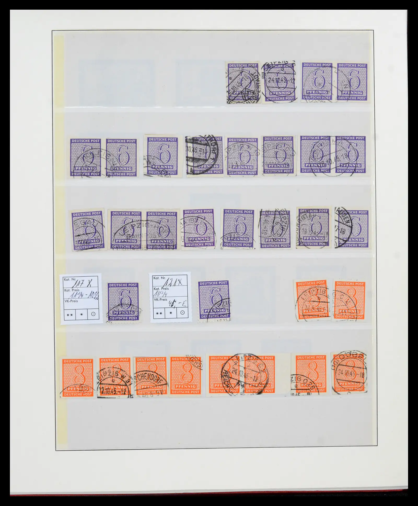 42122 0031 - Postzegelverzameling 42122 Duitse Zones 1945-1948.