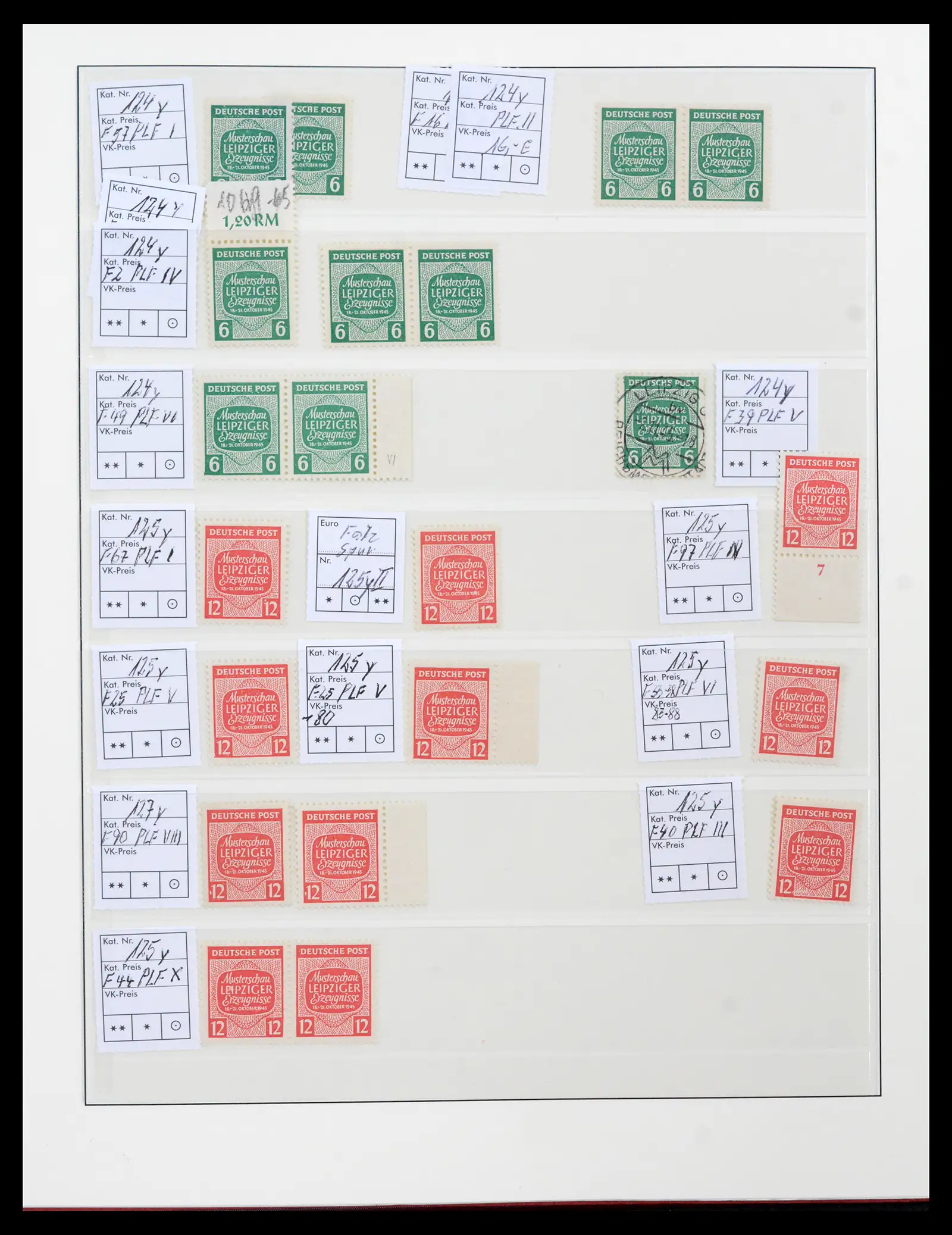 42122 0040 - Postzegelverzameling 42122 Duitse Zones 1945-1948.