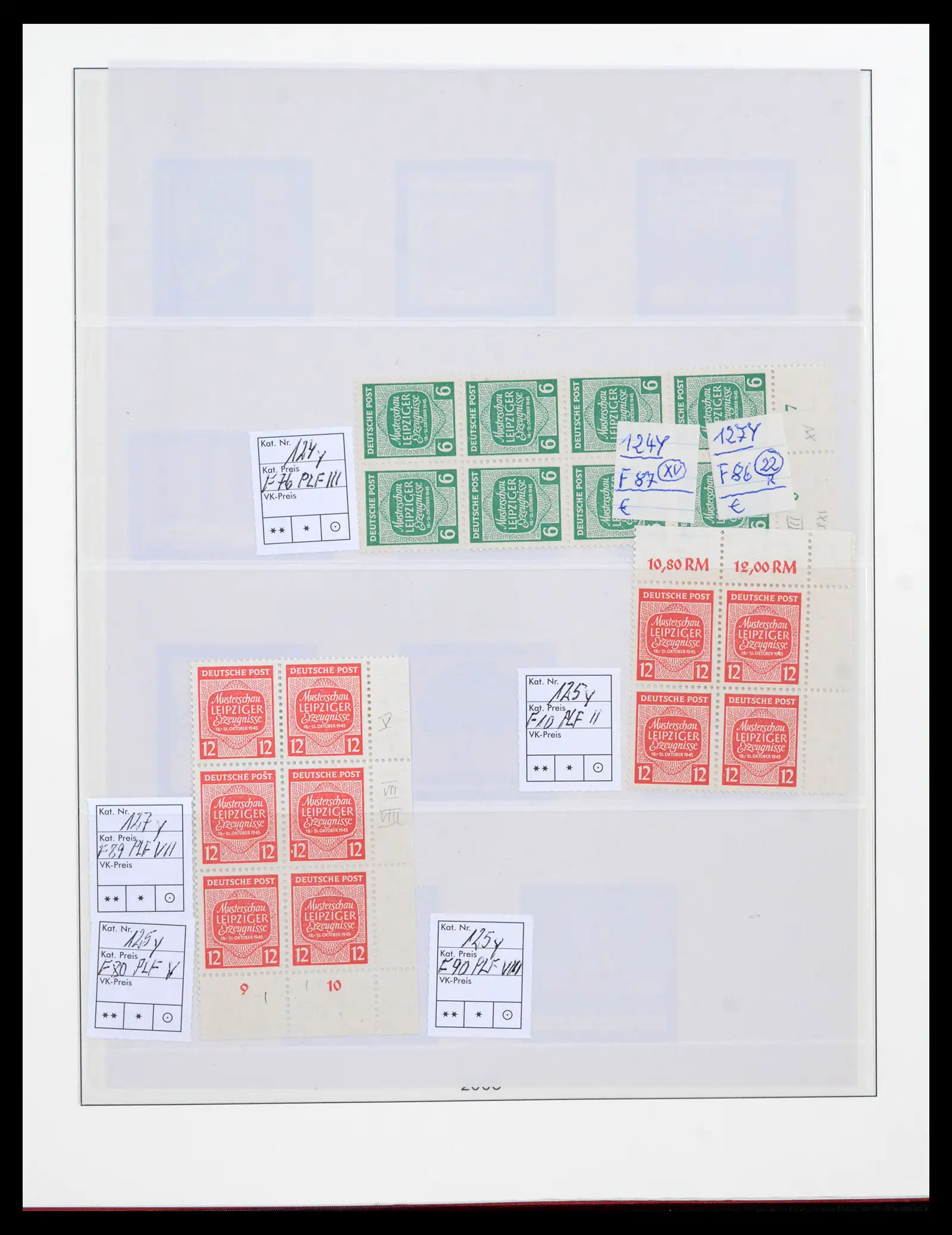 42122 0041 - Postzegelverzameling 42122 Duitse Zones 1945-1948.