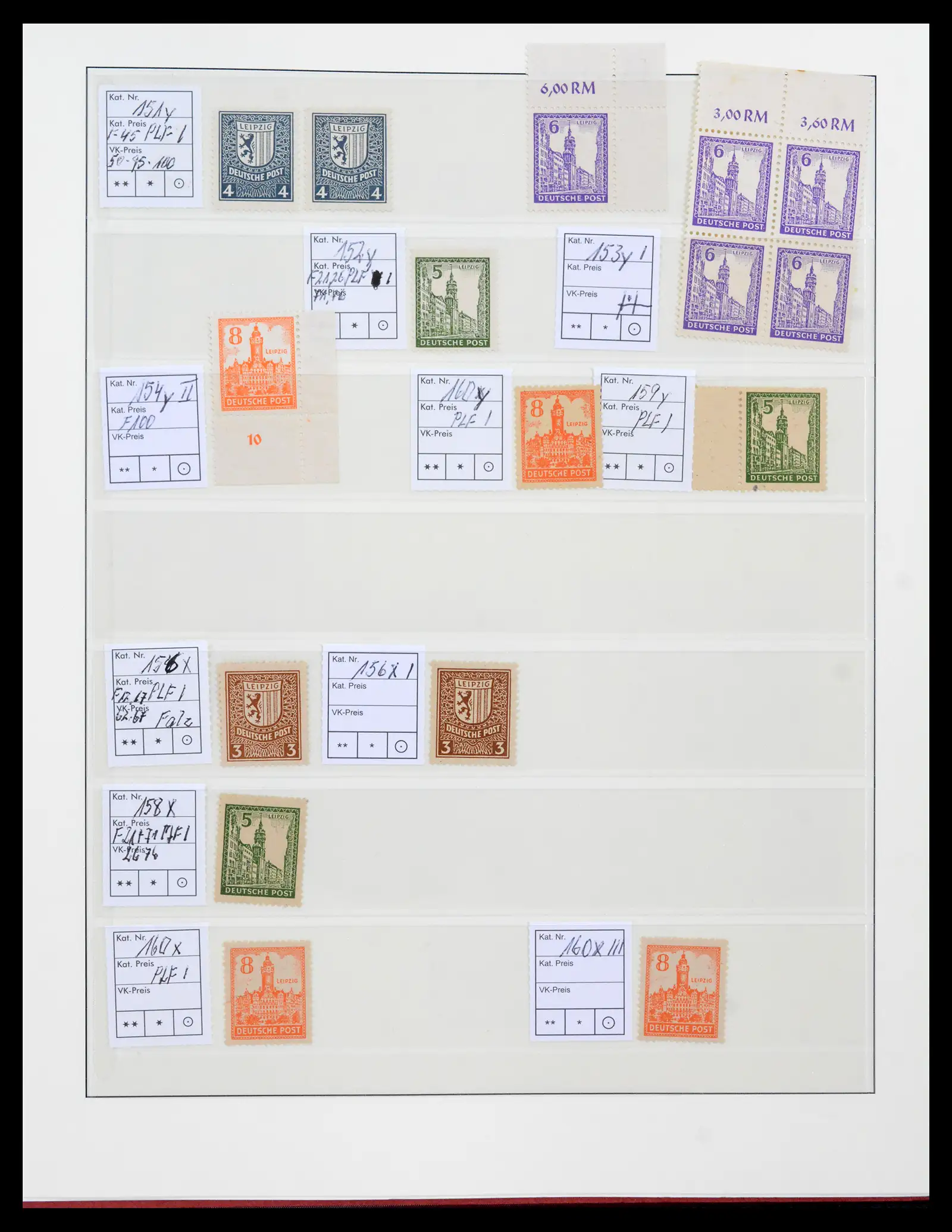 42122 0050 - Postzegelverzameling 42122 Duitse Zones 1945-1948.