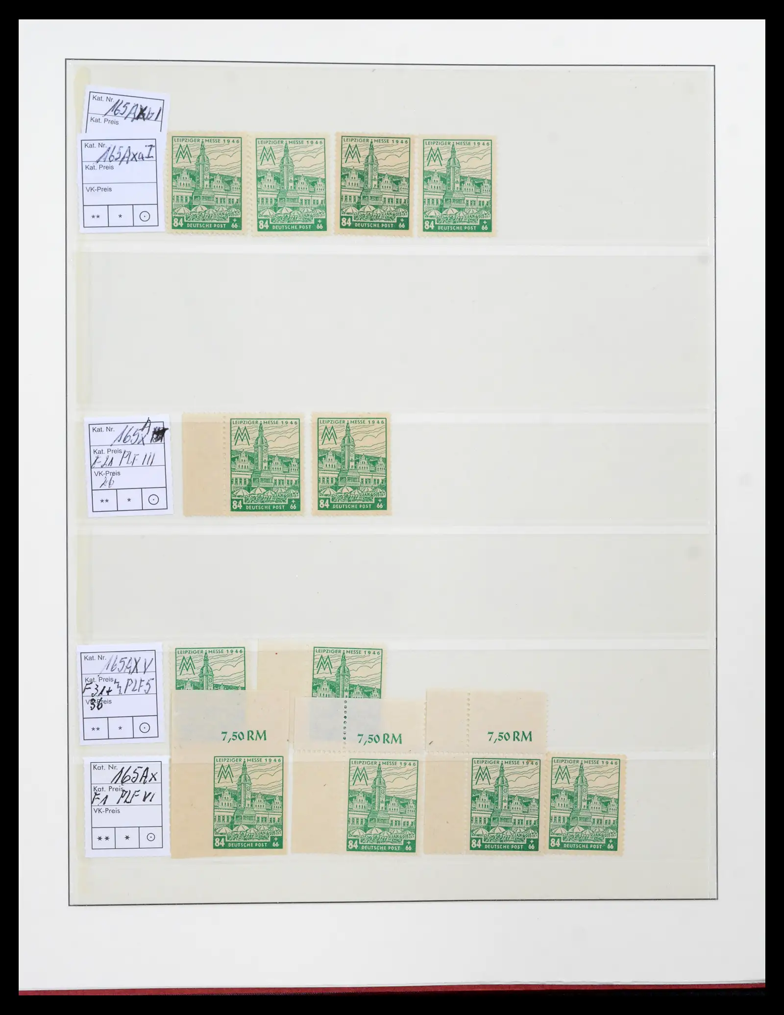 42122 0053 - Postzegelverzameling 42122 Duitse Zones 1945-1948.