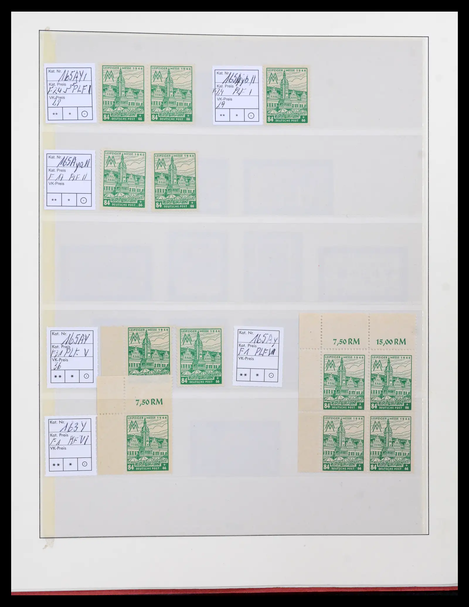 42122 0055 - Postzegelverzameling 42122 Duitse Zones 1945-1948.