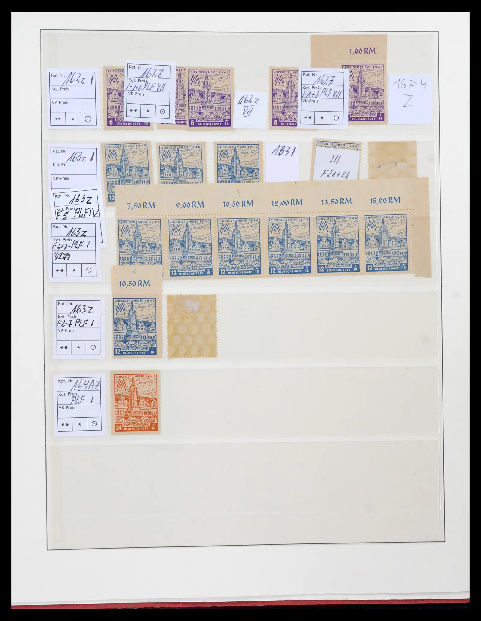 42122 0056 - Postzegelverzameling 42122 Duitse Zones 1945-1948.