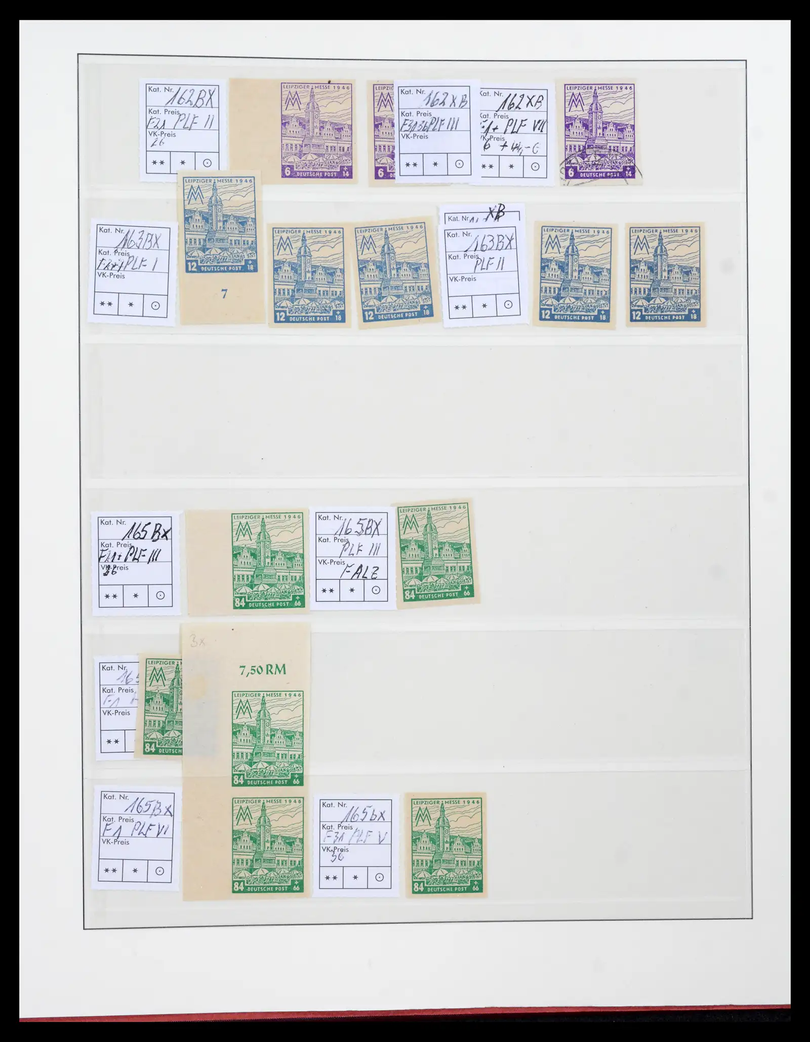 42122 0057 - Postzegelverzameling 42122 Duitse Zones 1945-1948.