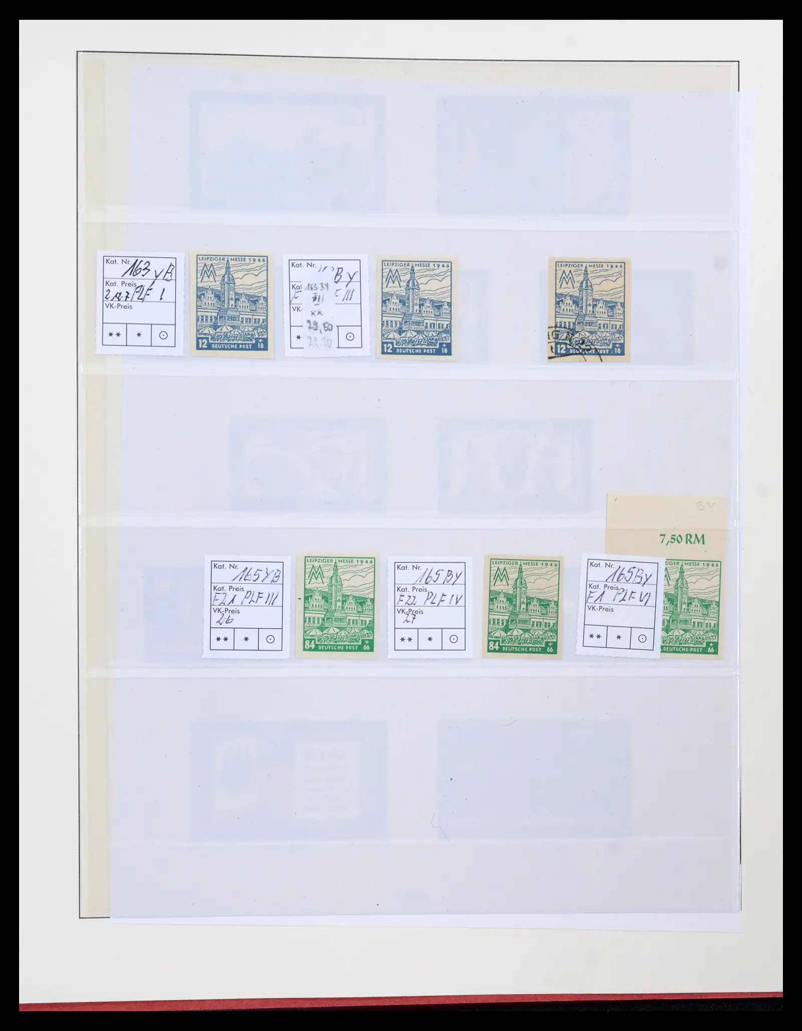 42122 0058 - Postzegelverzameling 42122 Duitse Zones 1945-1948.