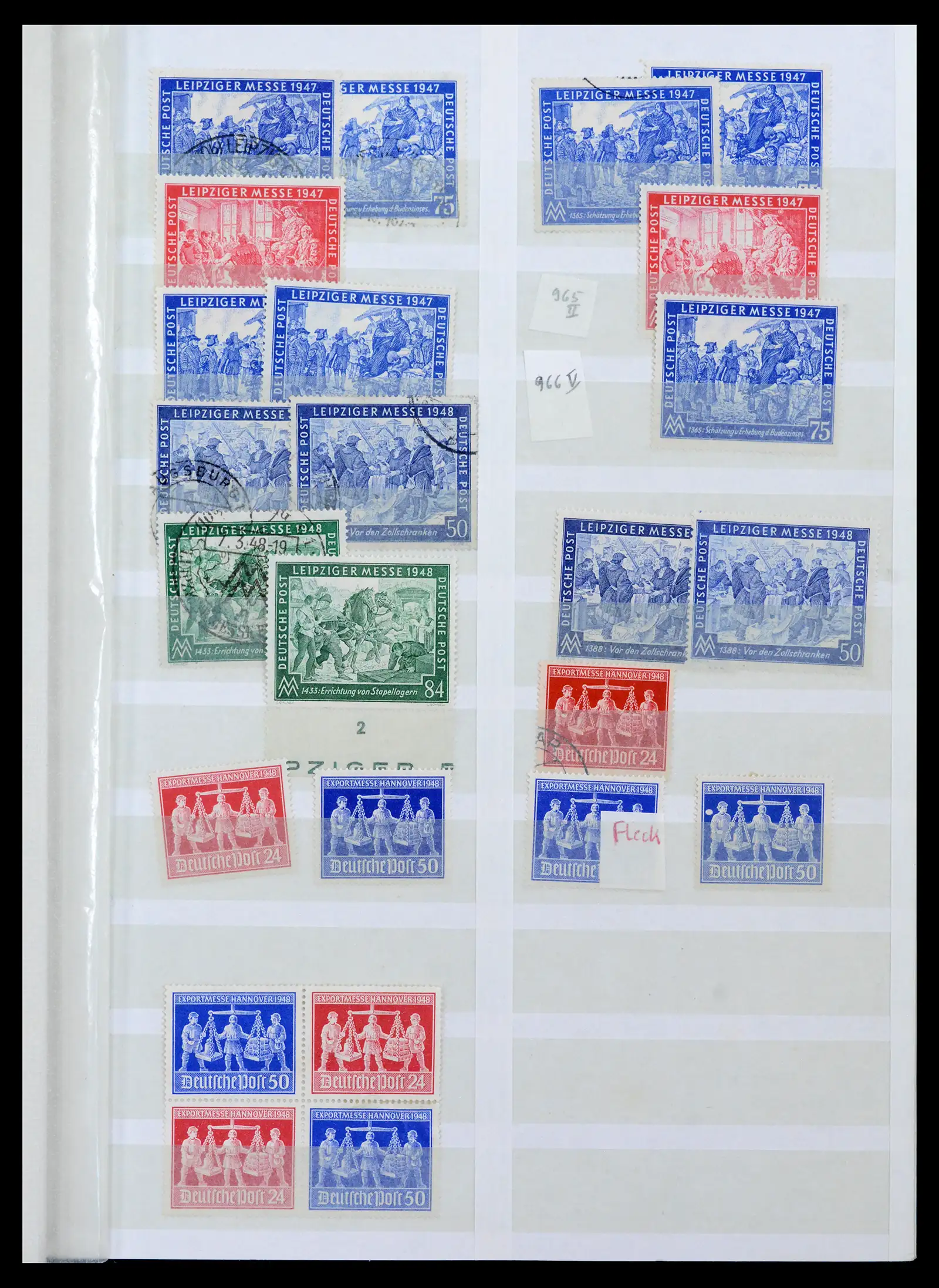 42122 0063 - Postzegelverzameling 42122 Duitse Zones 1945-1948.