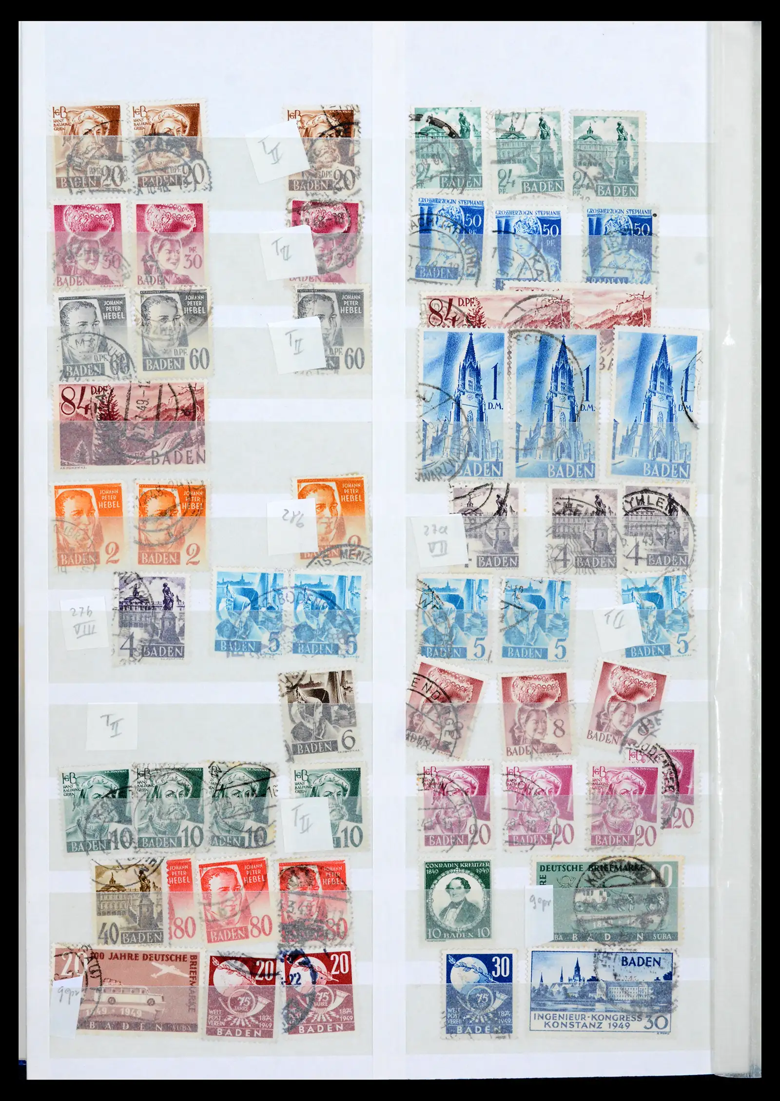 42122 0066 - Postzegelverzameling 42122 Duitse Zones 1945-1948.