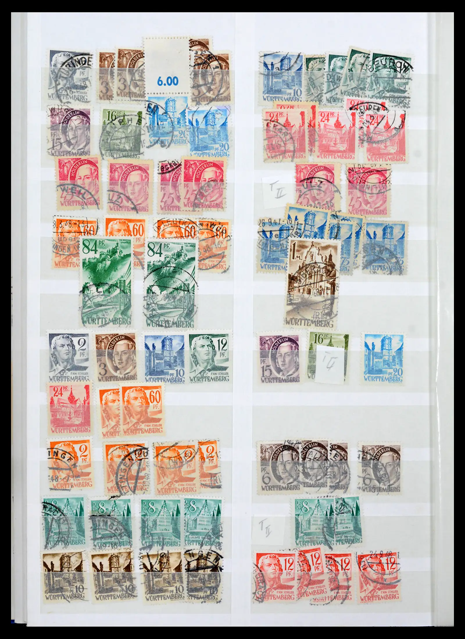 42122 0070 - Postzegelverzameling 42122 Duitse Zones 1945-1948.